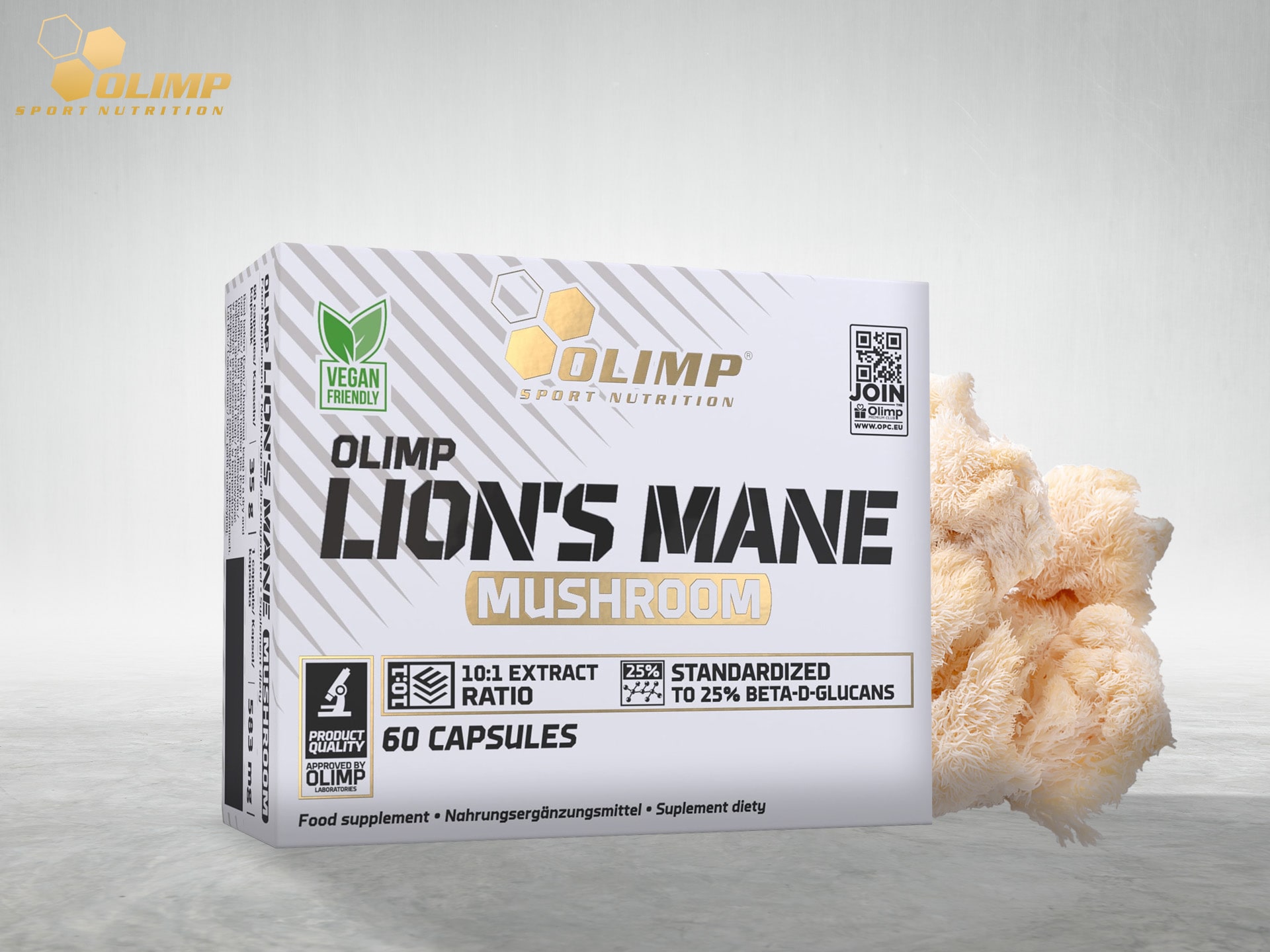 Olimp - Lion's Mane - korálovec ježatý