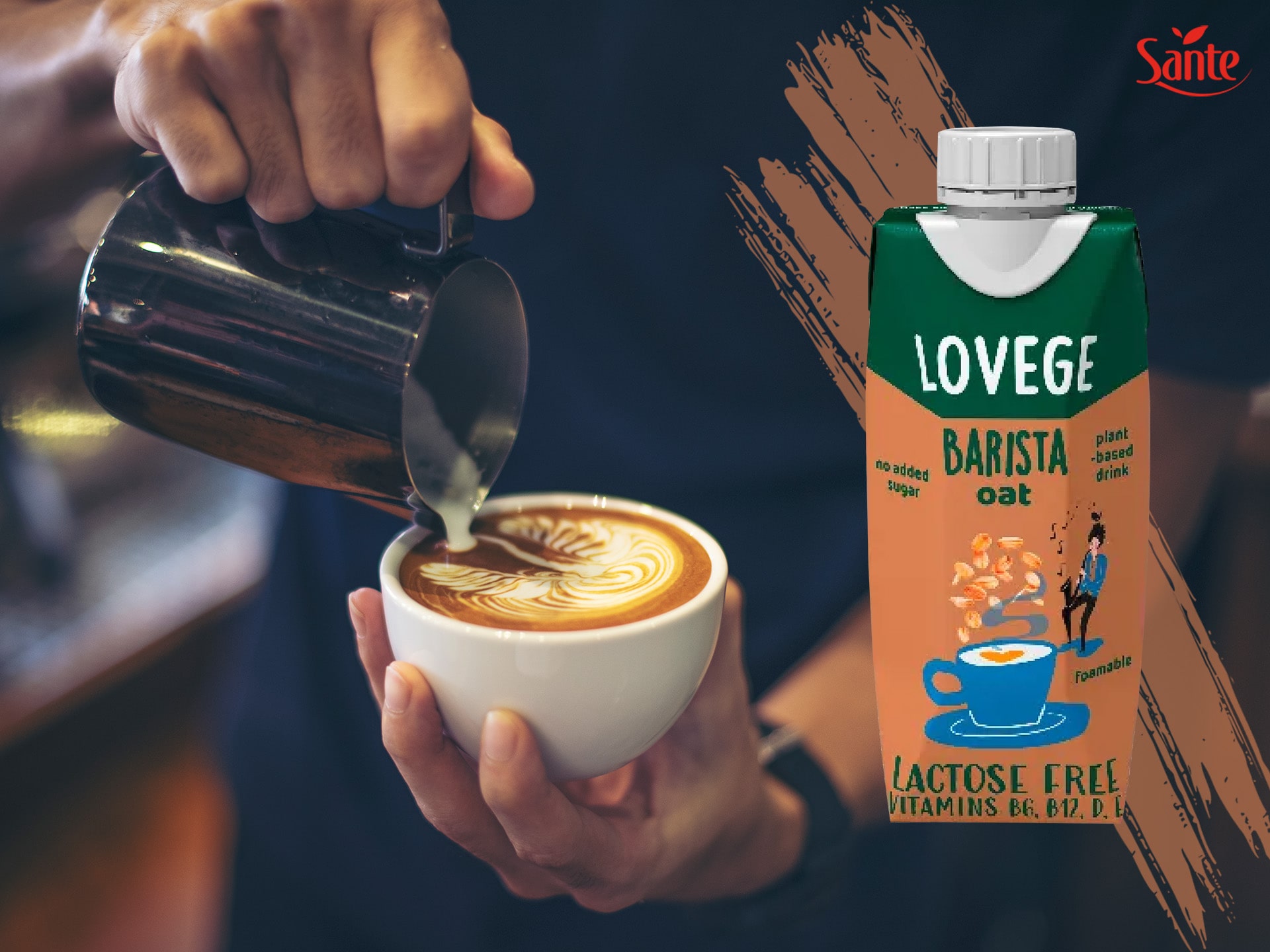 Sante - nápoj owsiany barista - 330ml