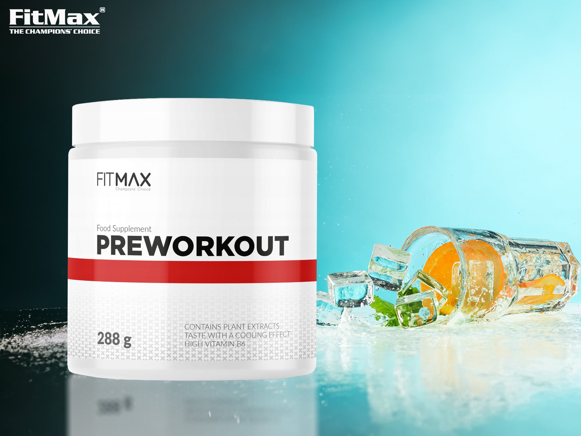 FitMax - předtréninkový - preworkout - AAKG, citrulin, beta-alanin