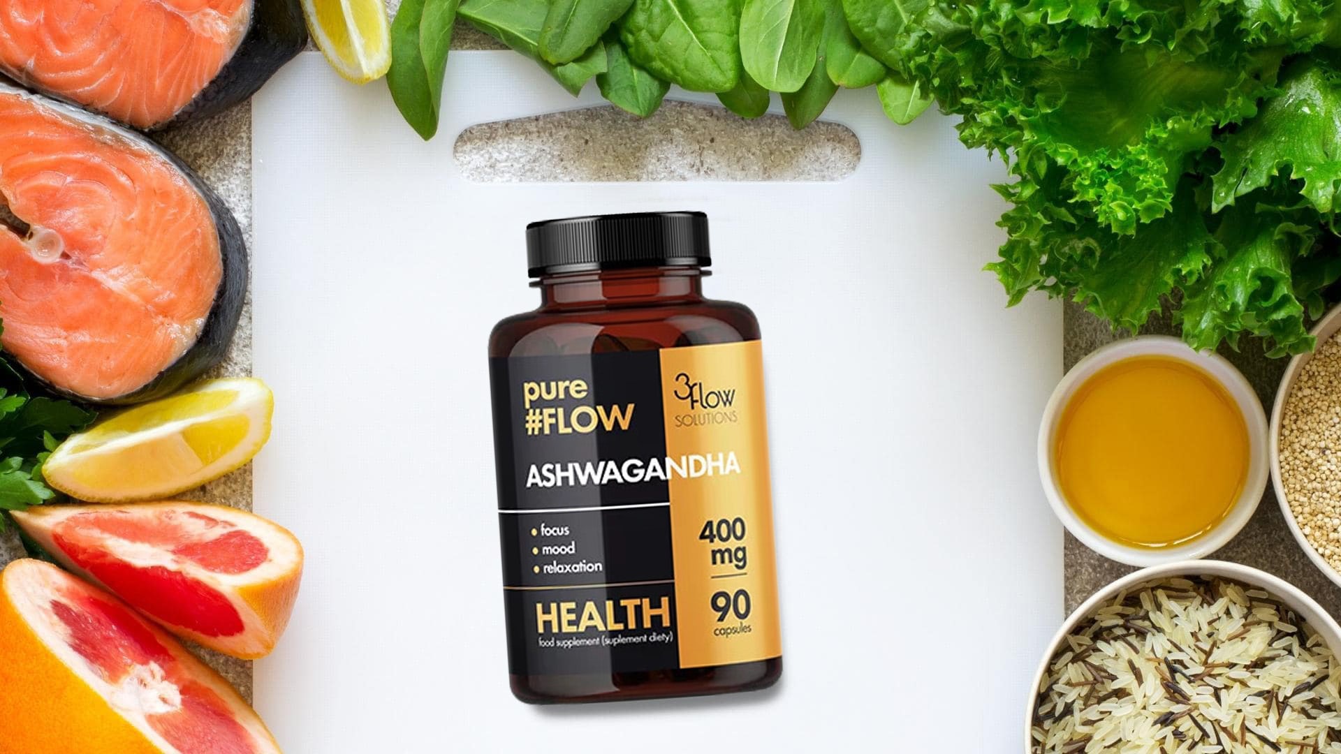 3FlowSolutions - Ashwagandha extrakt 400mg