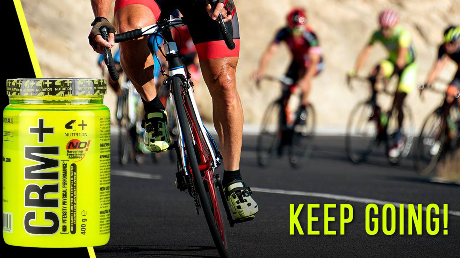 4+ Nutrition Creatine Monohydrate CRM+