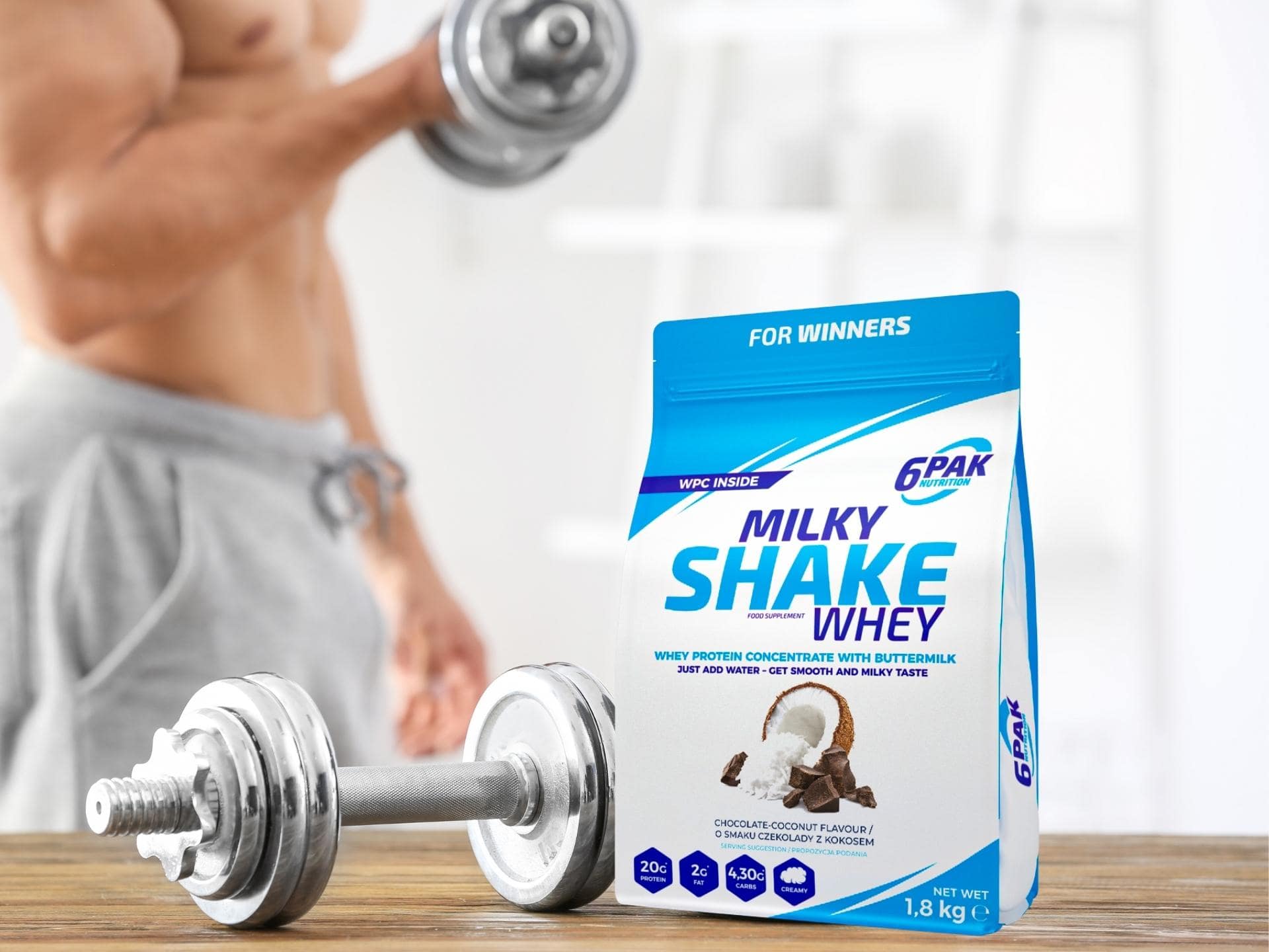 Proteinový doplněk - WPC - 6Pak Nutrition