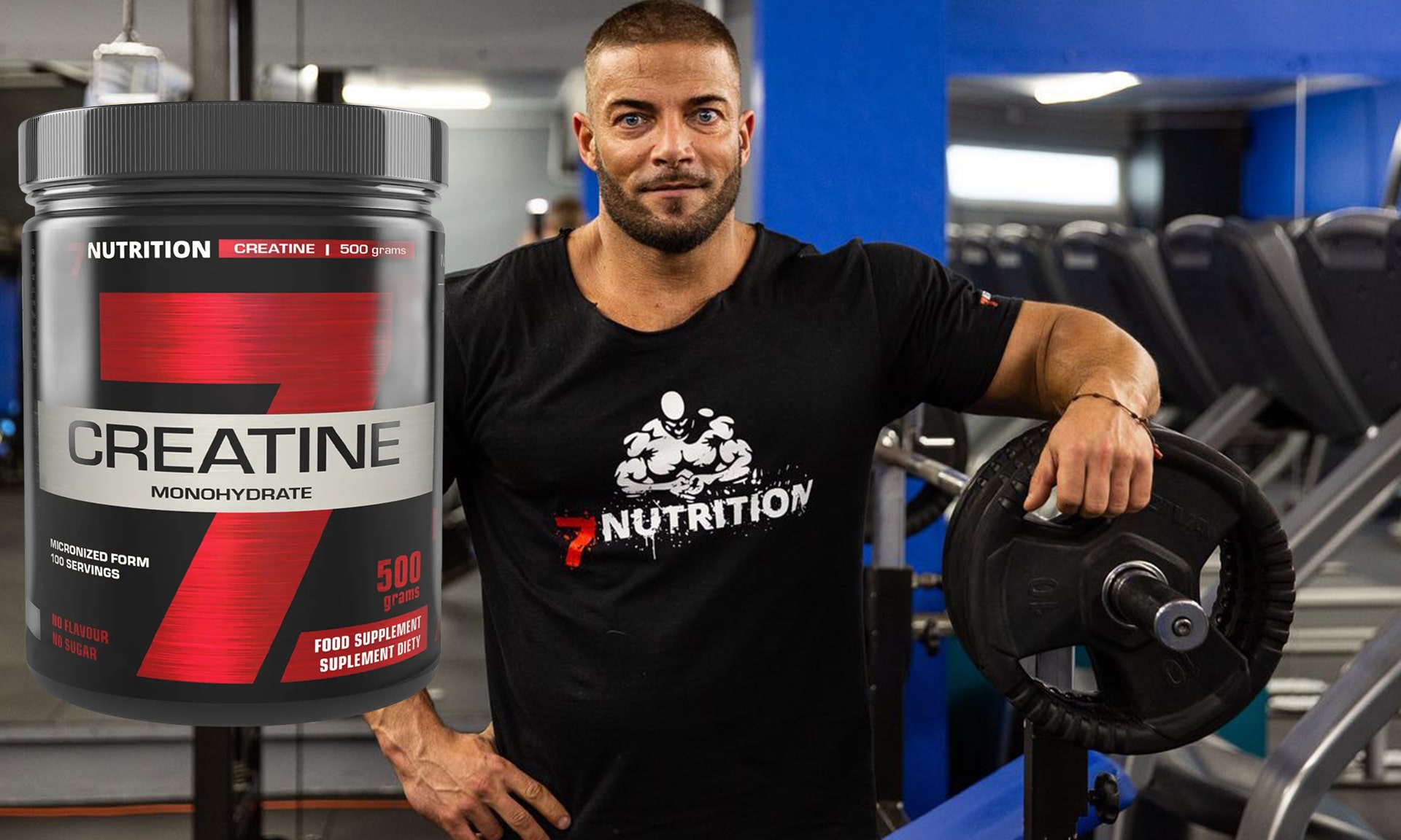 7Nutrition - Monohydrát kreatinu 500g