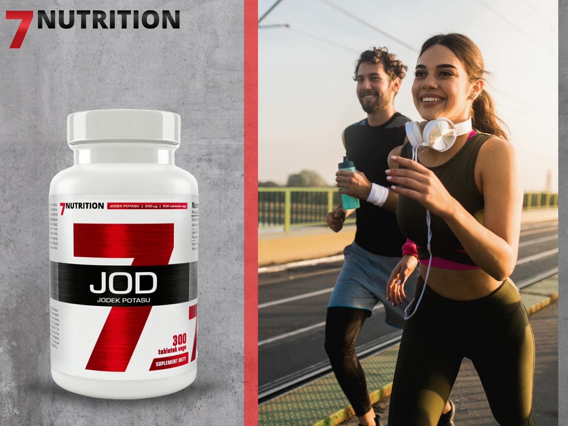 7Nutrition - Jod - 300tabs - správná produkce hormonů štítné žlázy