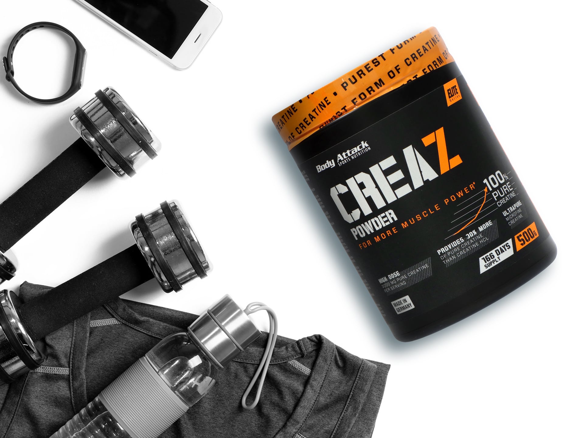 Body Attack - CREAZ - kreatin bezvodný