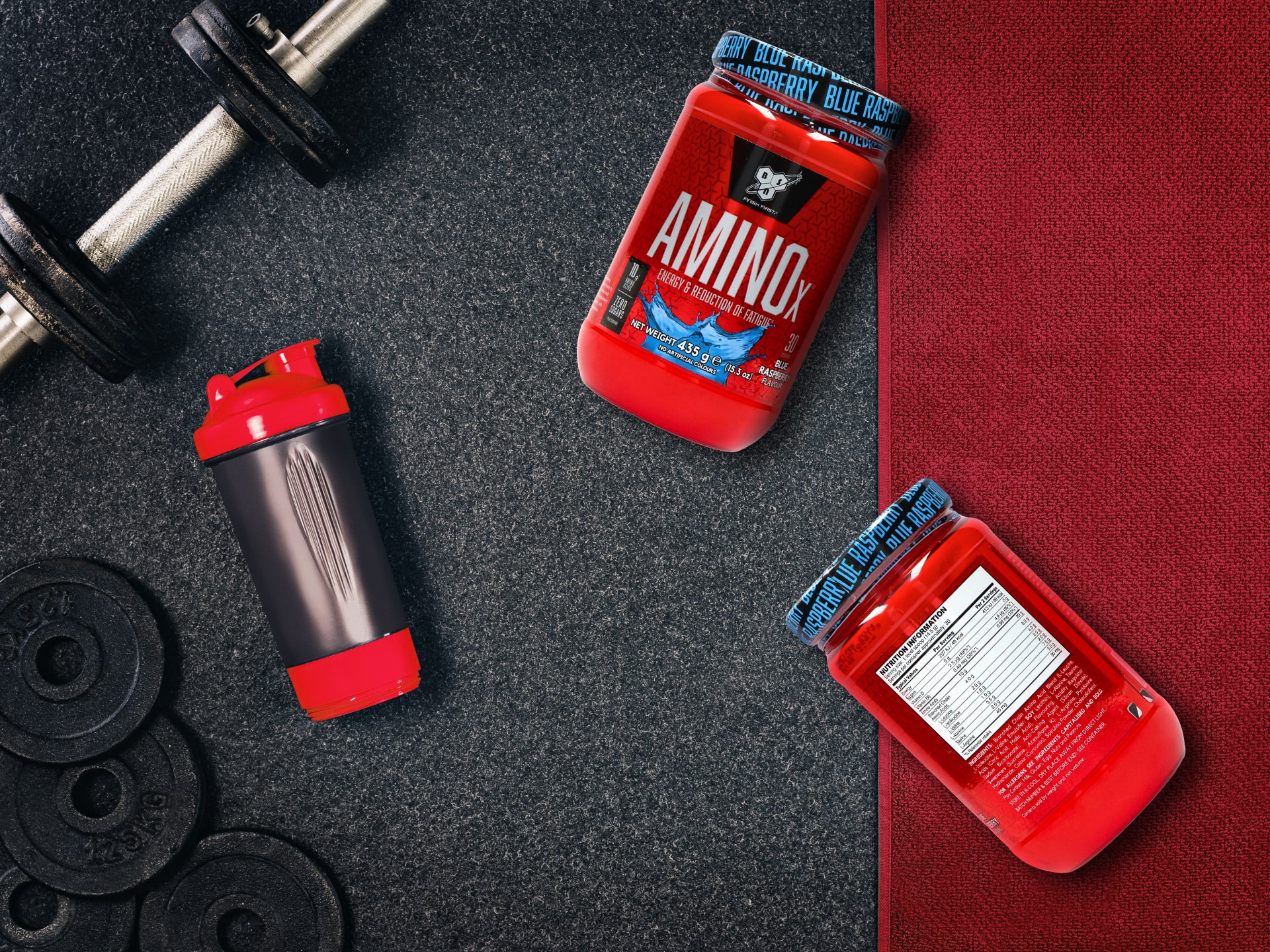 Amino X - Blue Raspberry - 435g