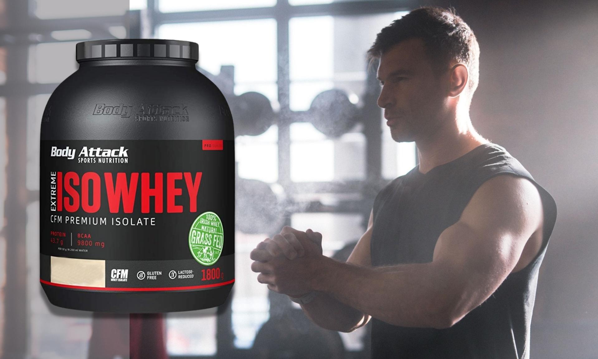 Body Attack - Izolát syrovátkového proteinu Grass Fed