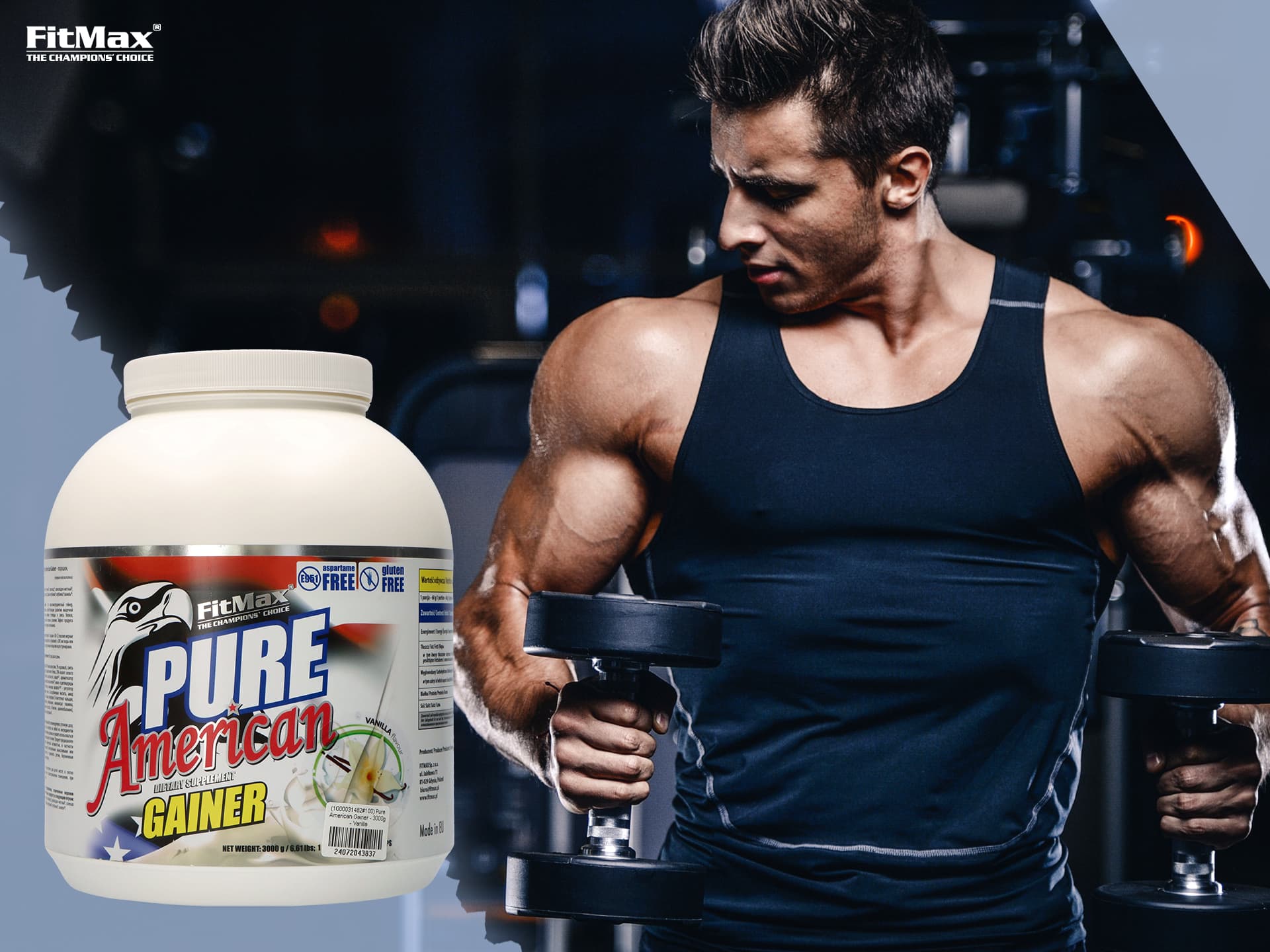 FitMax - Pure American Gainer - vanilla