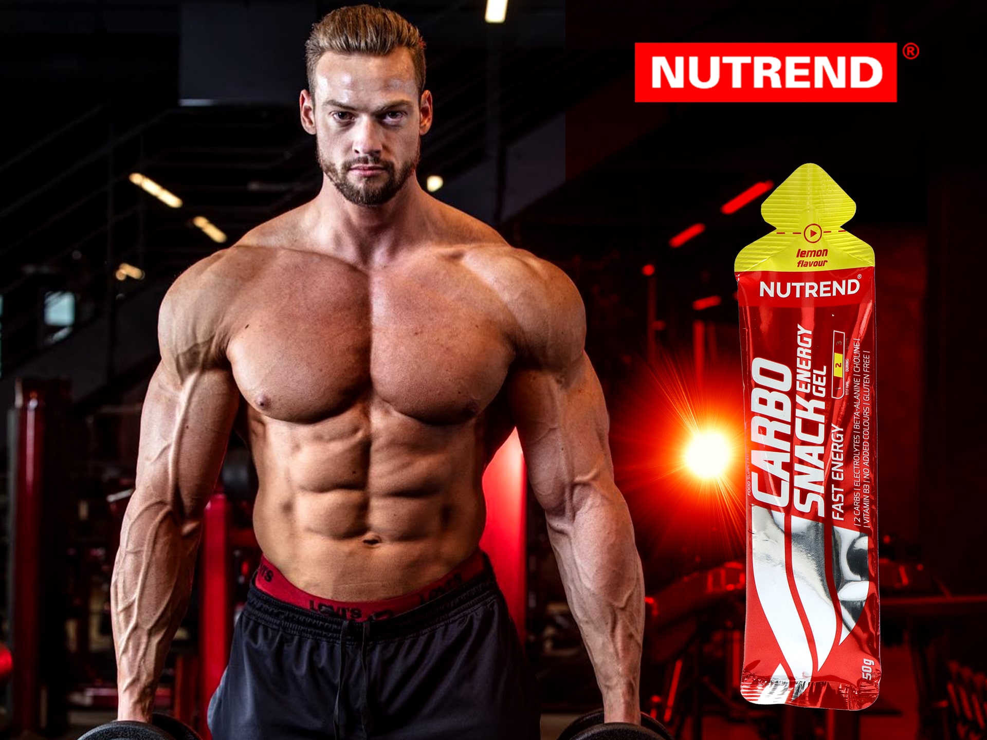 Nutrend - energetický gel Carbosnack - Lemon