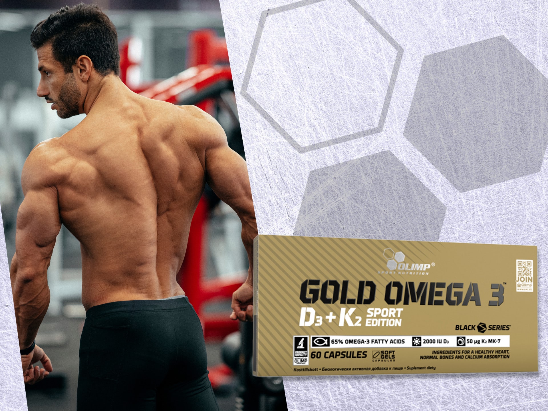 Olimp - omega3 + D3 + K2