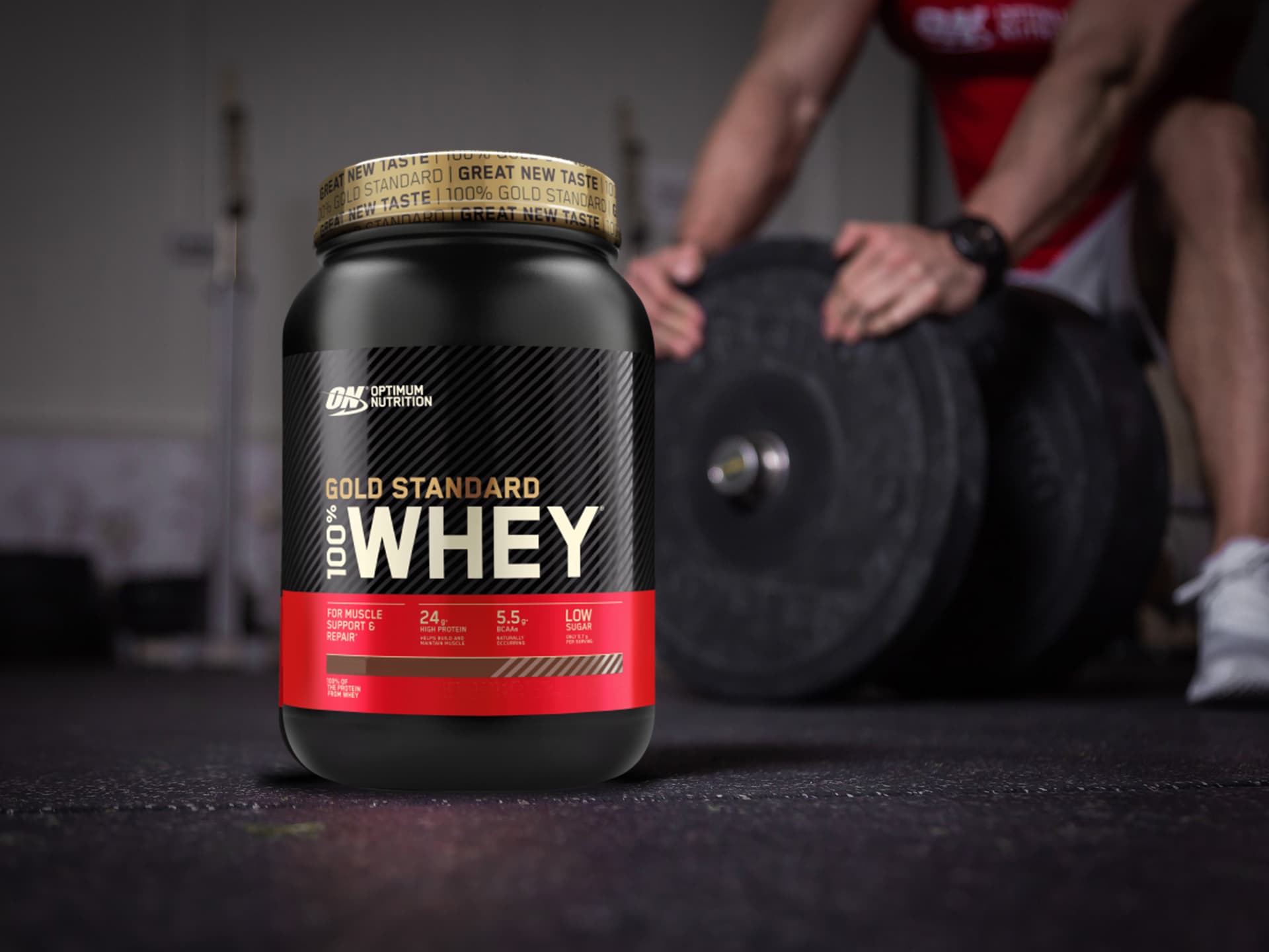 Optimum Nutrition - odżywka białkowa Whey Gold Standard - 900g