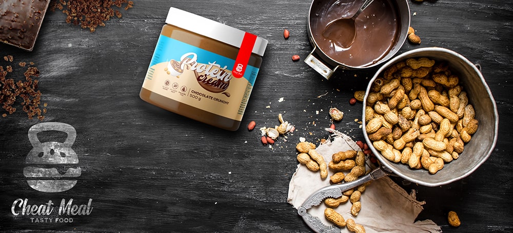 Proteinový krém ořechy