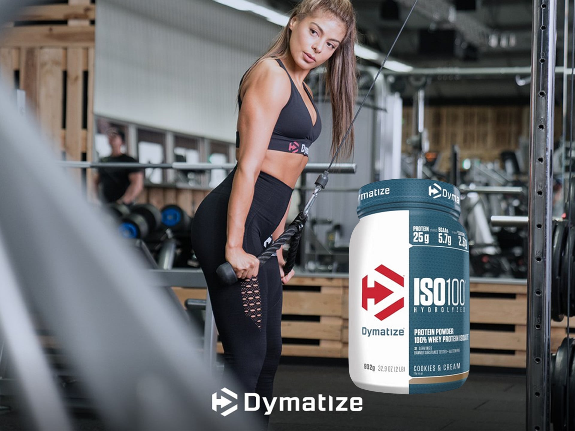 Dymatize - Izolat białka serwatki - 900g