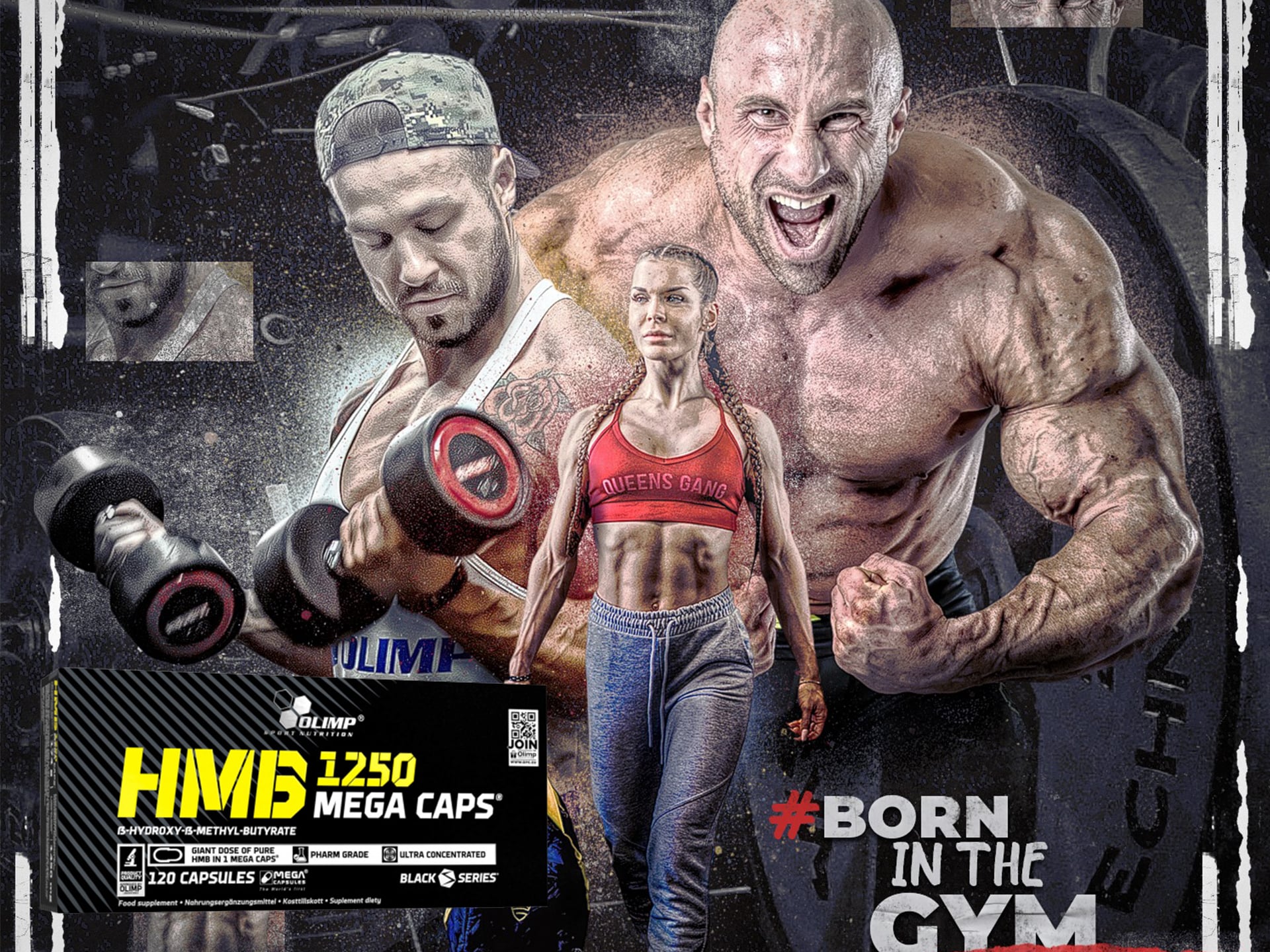 HMB Mega Caps 120 caps