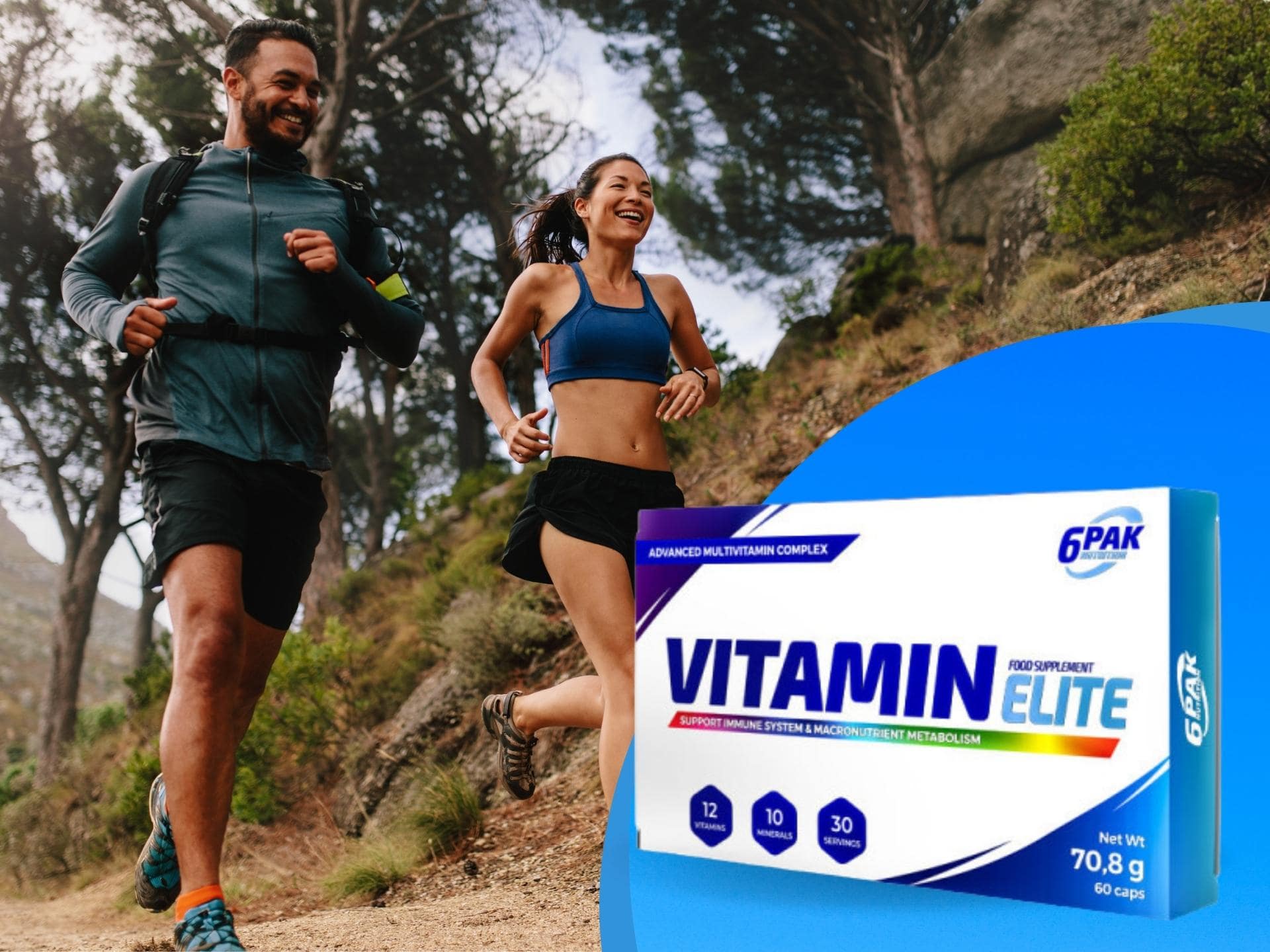 Sada vitamínů pro sportovce