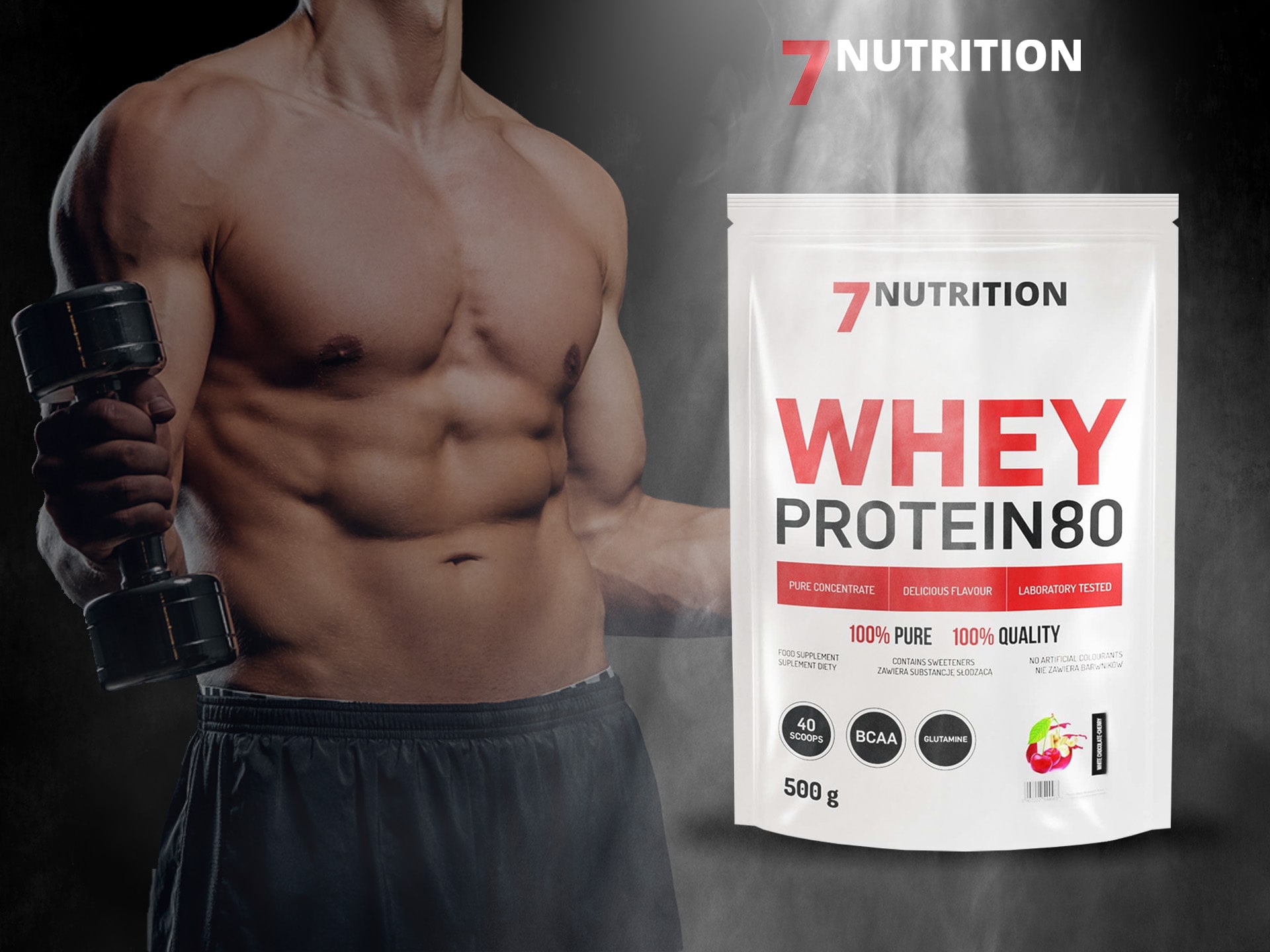 7 Nutrition - odżywka białkowa WPC 80