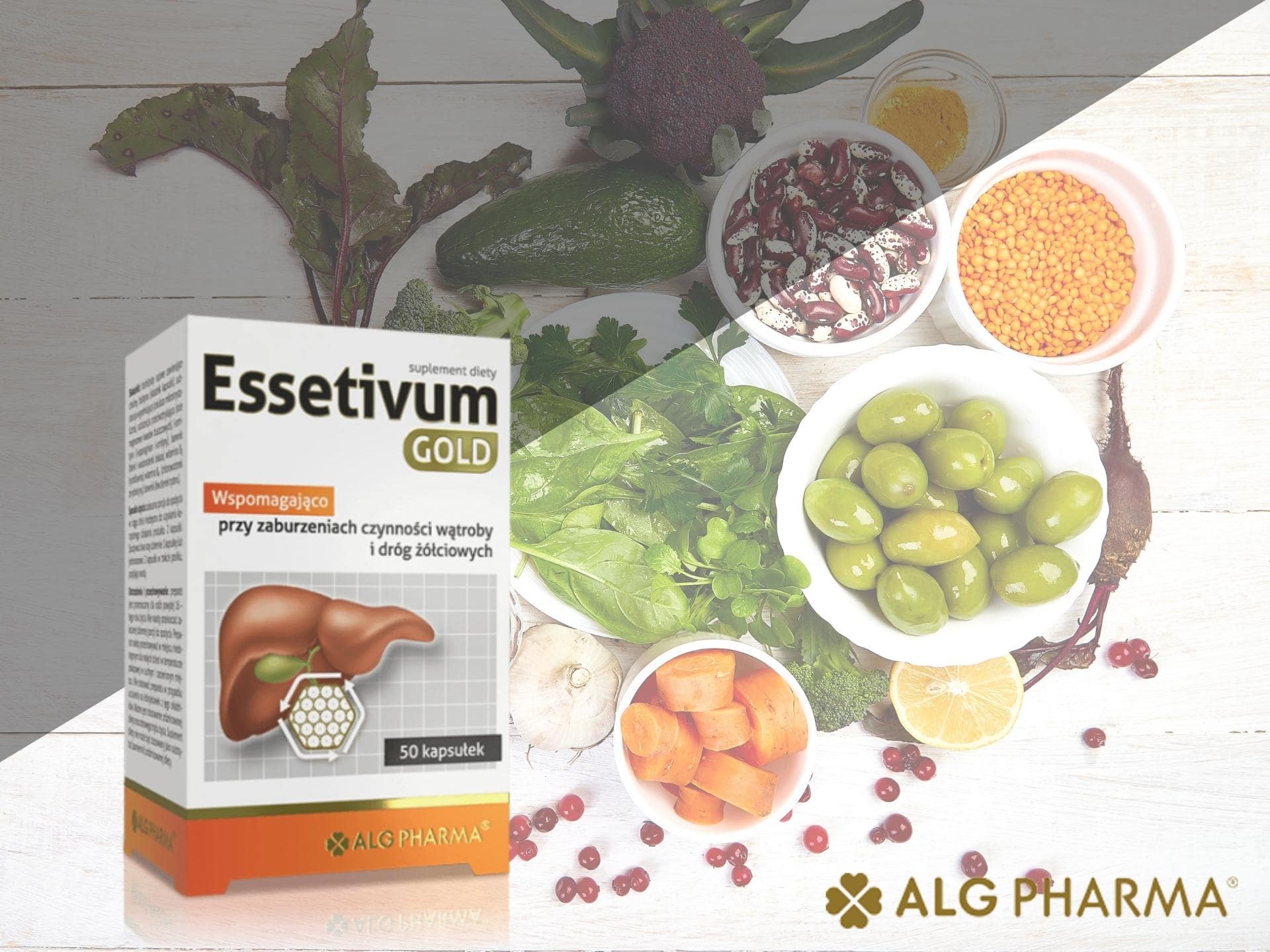 ALG Pharma - Essetivum Gold - podpora funkce jater