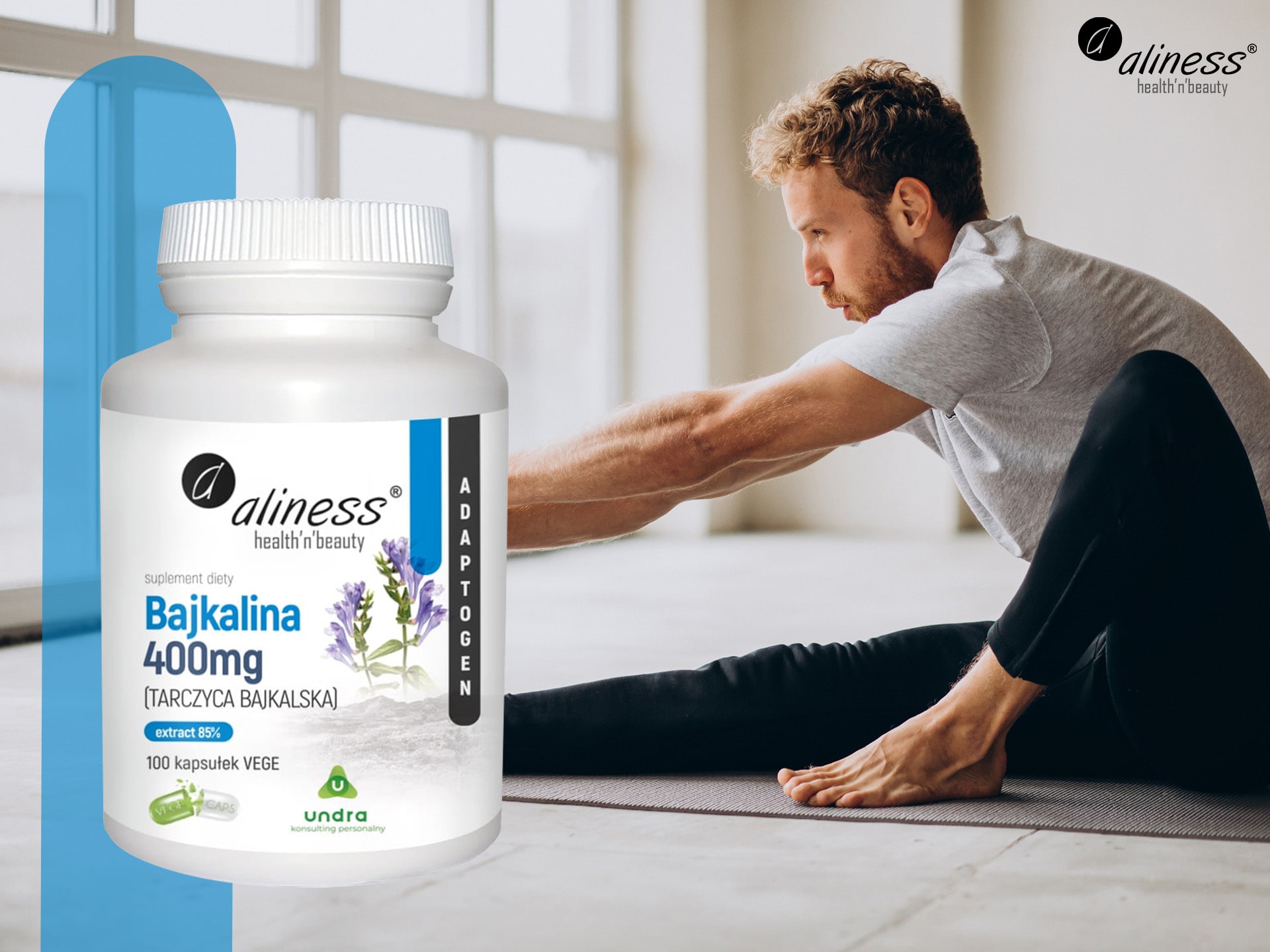 Aliness - Bajkalina - adaptogen, antioxidant, podpora organismu, kloubů a svalů