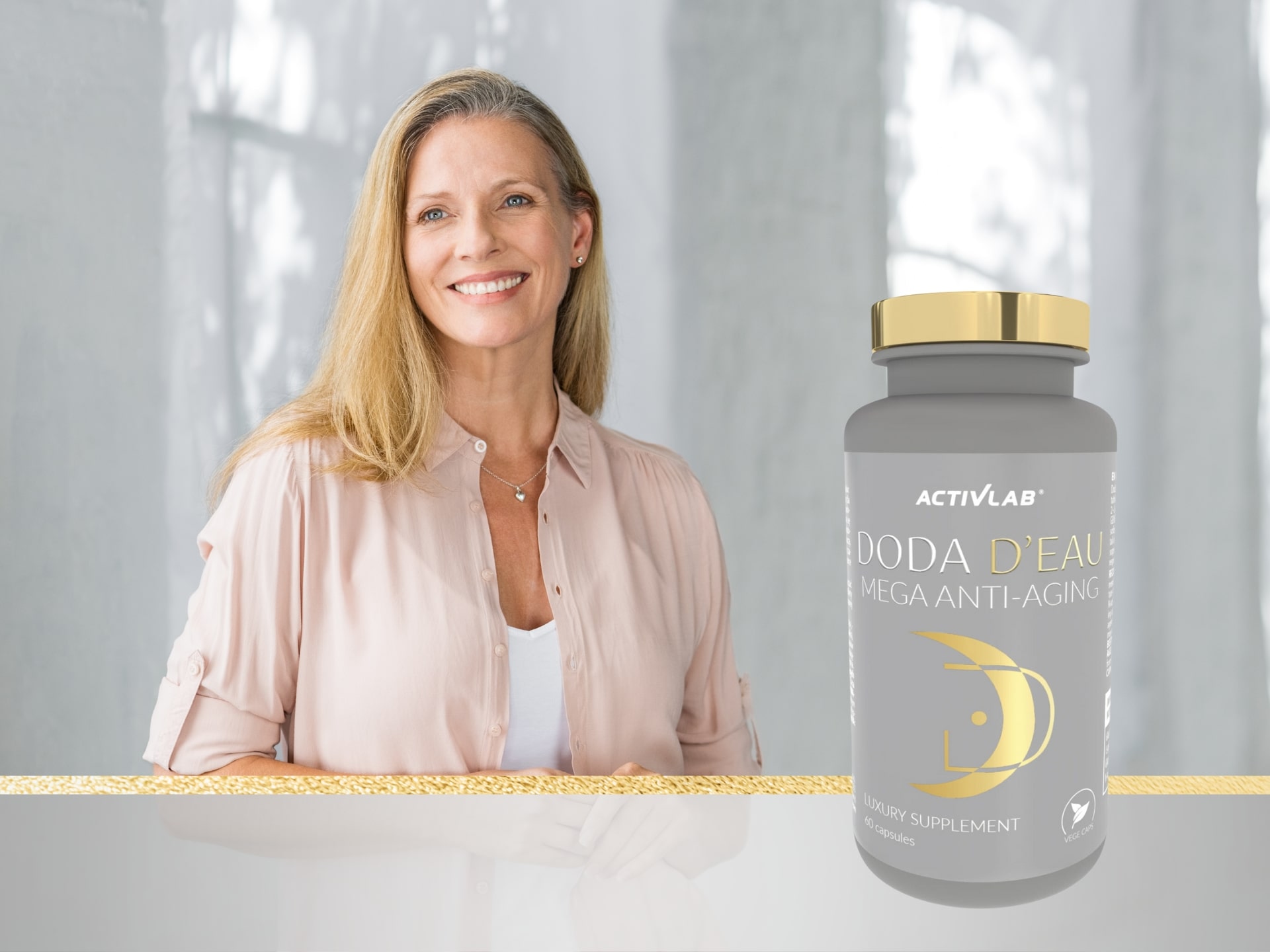 Doda D'Eau - Mega Anti-Aging - tabletki przeciw oznakom starzenia