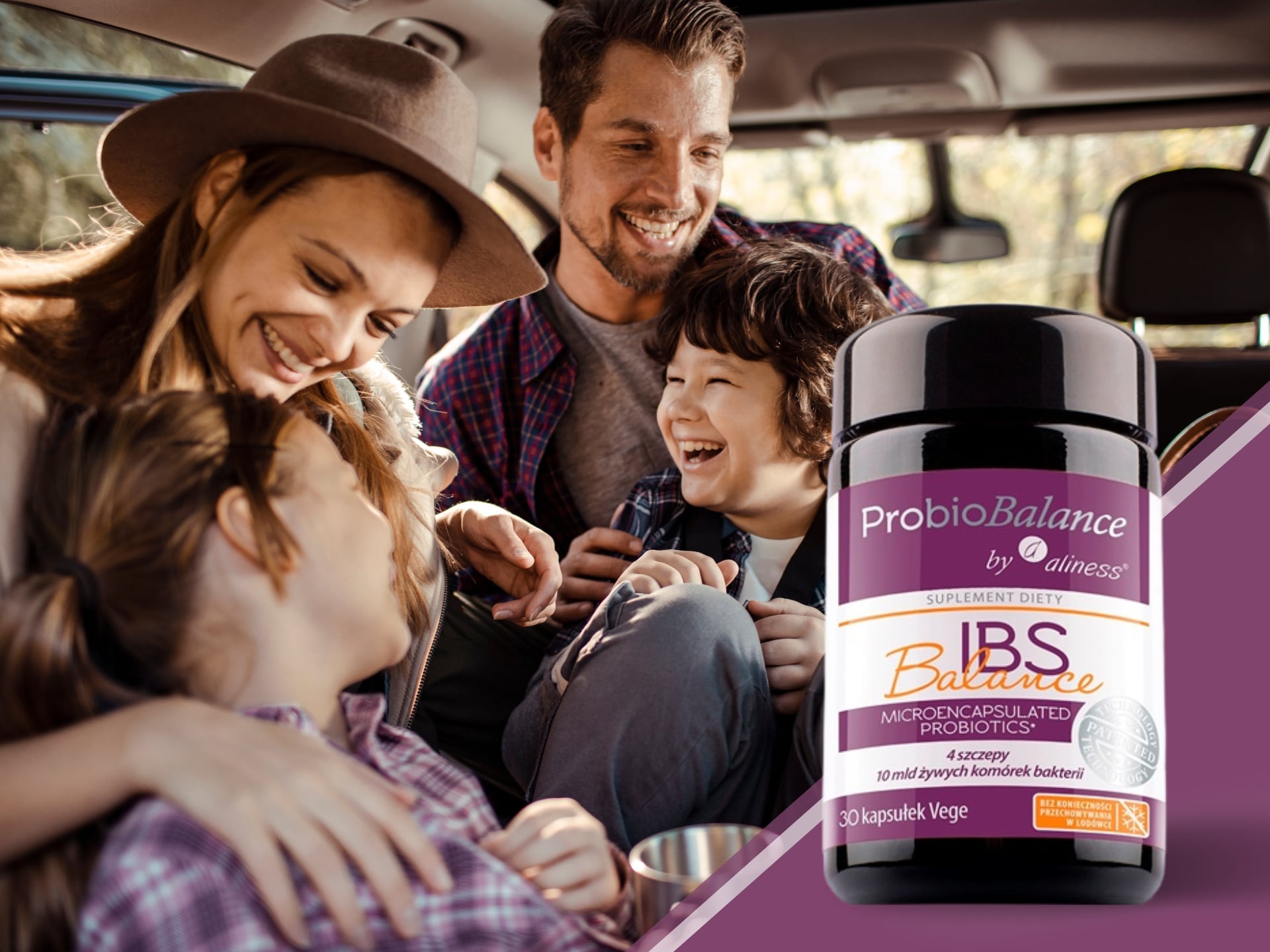 Aliness - ProbioBalance - IBS Balance - Probiotikum odolné vůči antibiotické léčbě