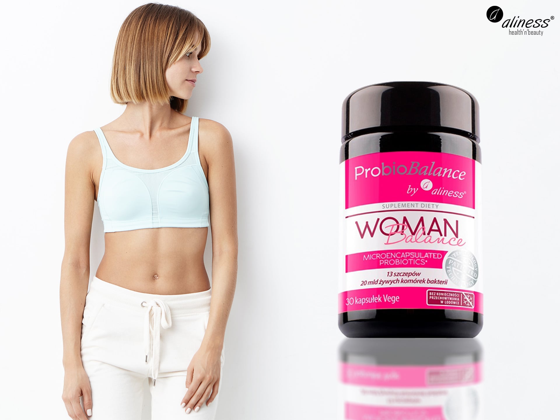 Aliness - ProbioBalance Woman - probiotika pro ženy