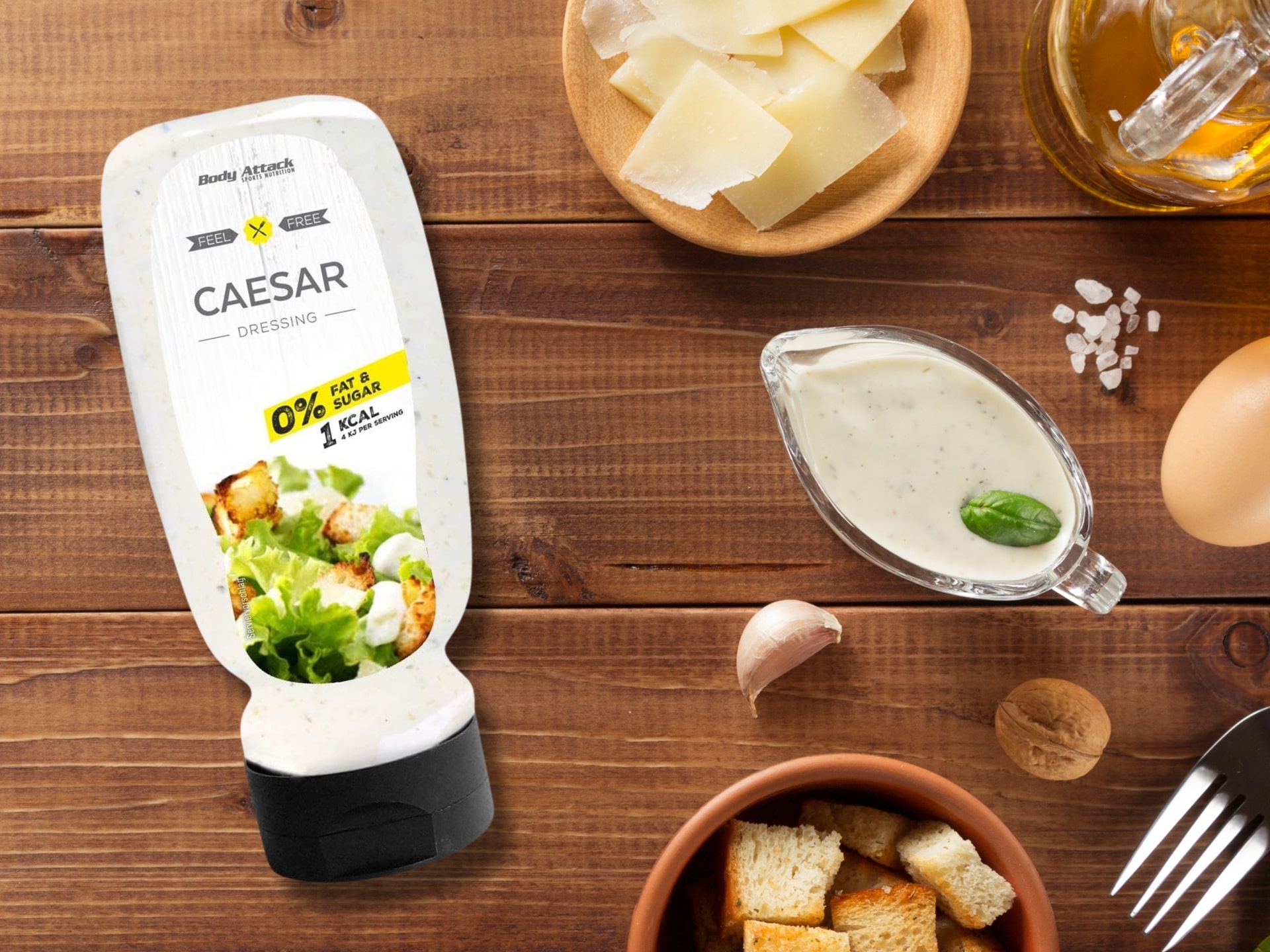 Caesar Dressing - nízkokalorická omáčka k salátům, k sendvičům