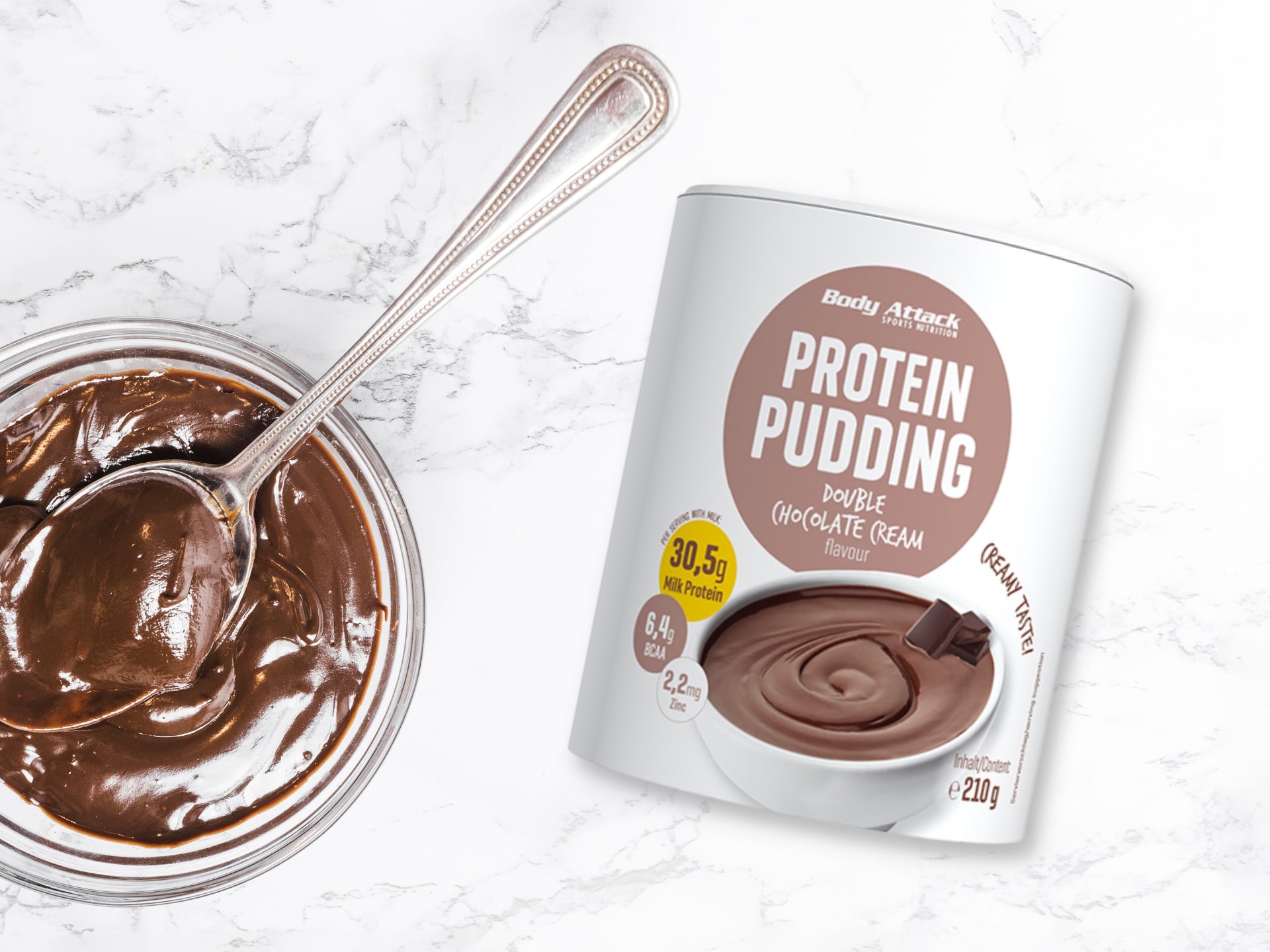 Proteinový dezert - vysoký obsah bílkovin