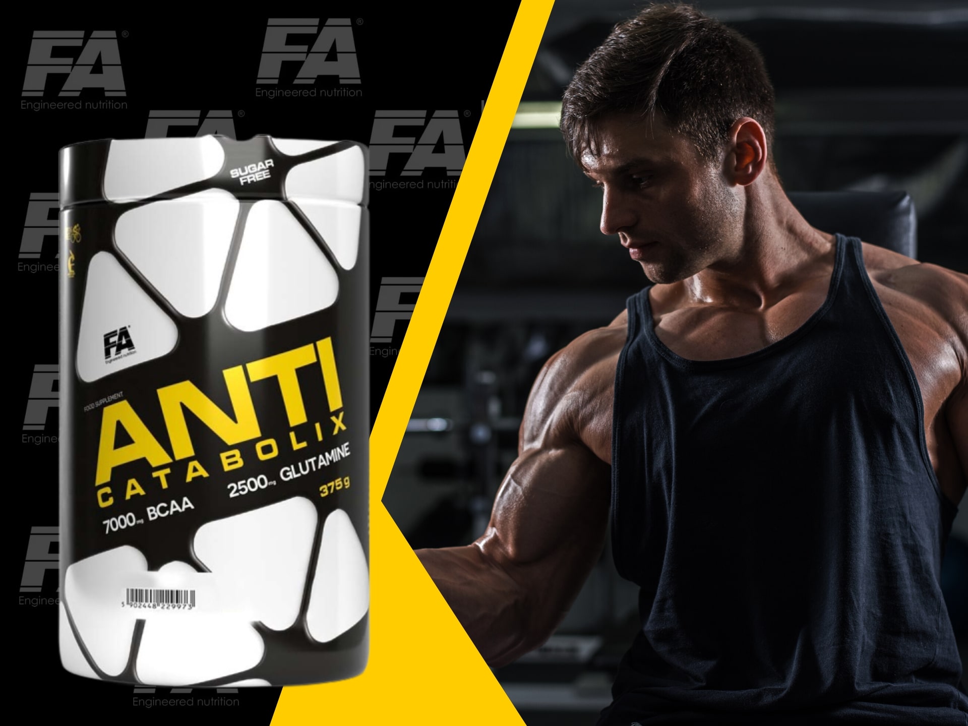 FA - Anticatabolix - aminokwasy BCAA - wsparcie regeneracji, budowa masy mięsniowej