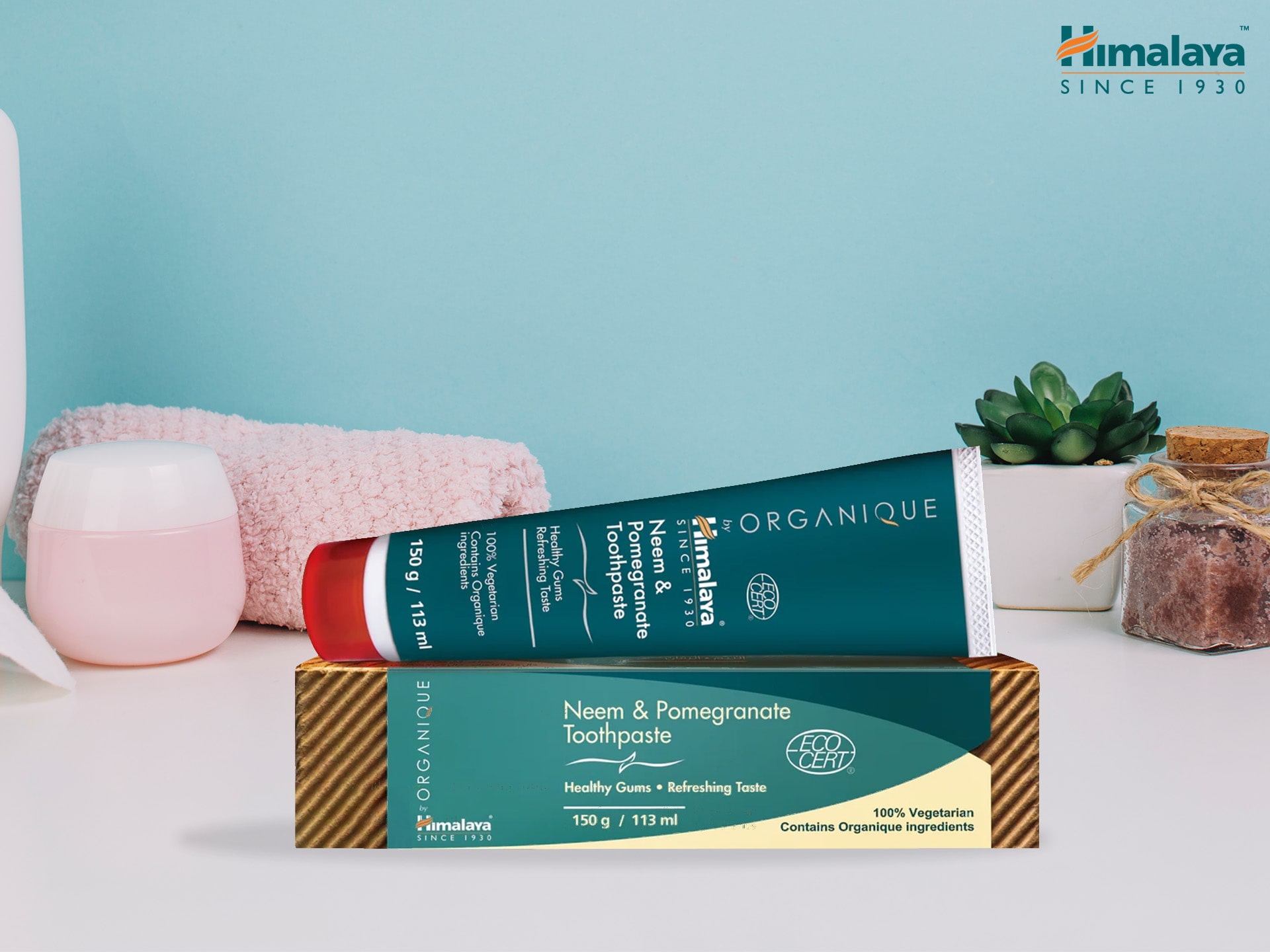 Himalaya - pasta Neem & granát - bez fluoru, parabenů a SLS