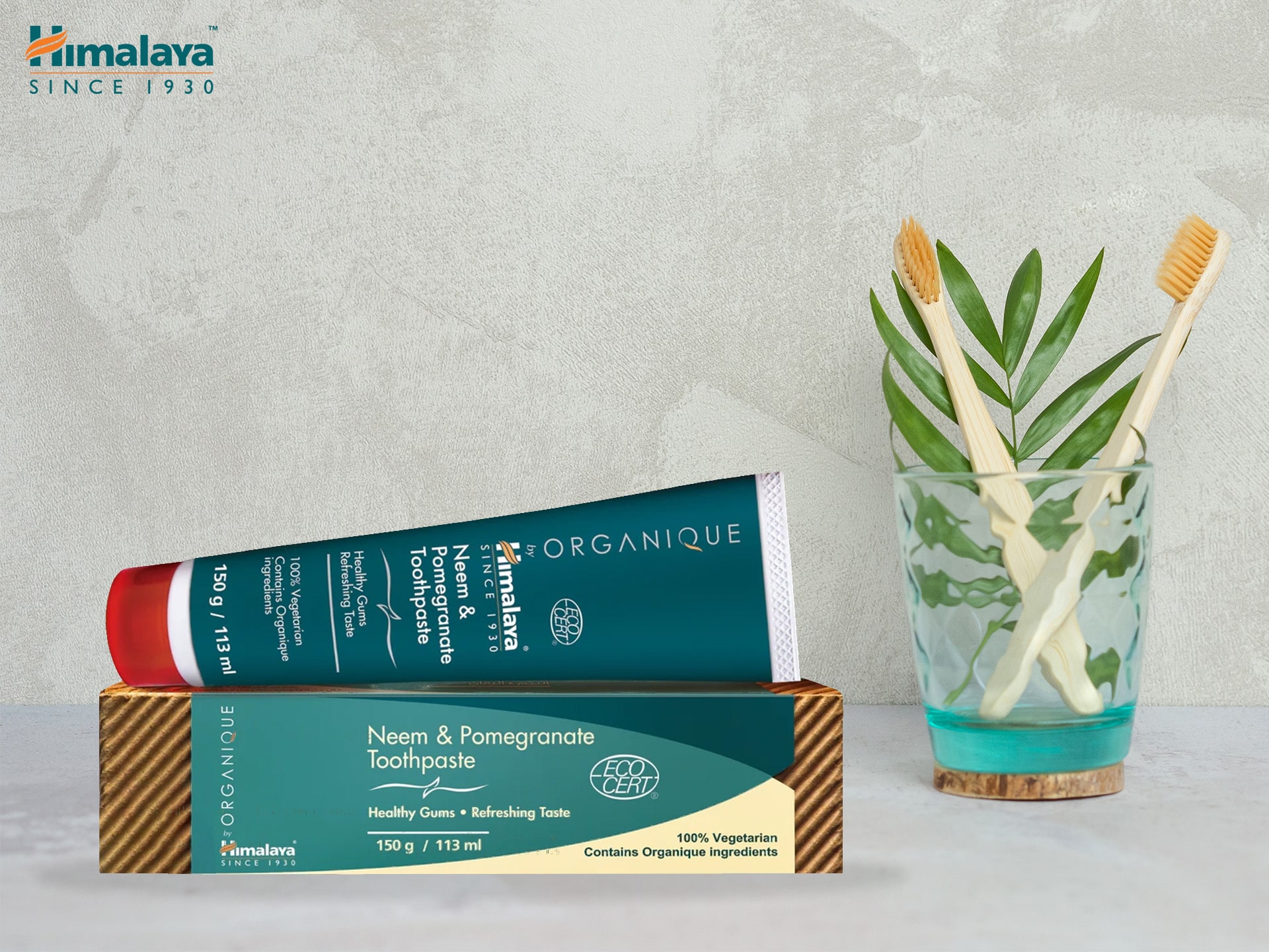 Himalaya - pasta Neem & granát - bez fluoru, parabenů a SLS