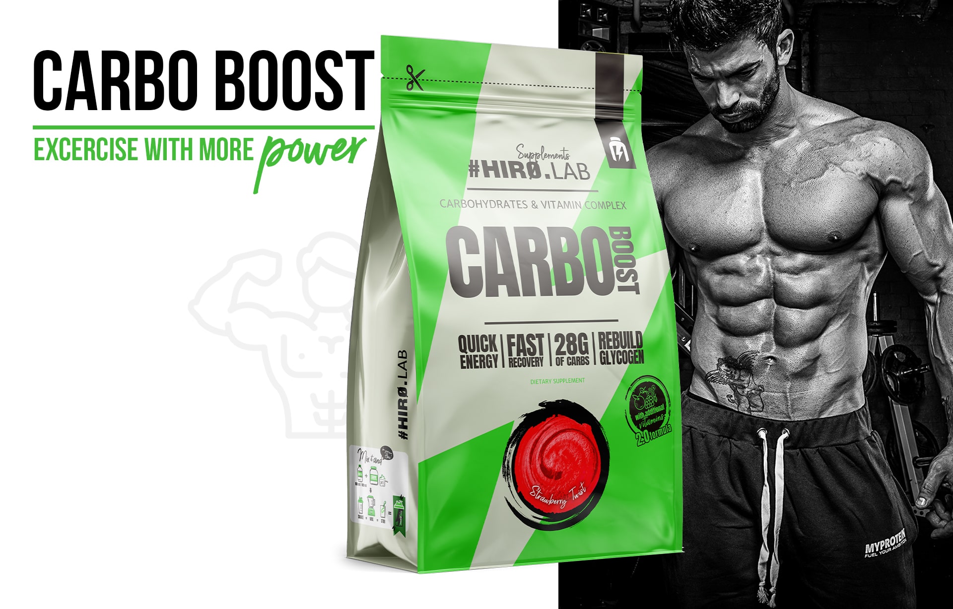 Carbo Boost - sacharidy - hydratace