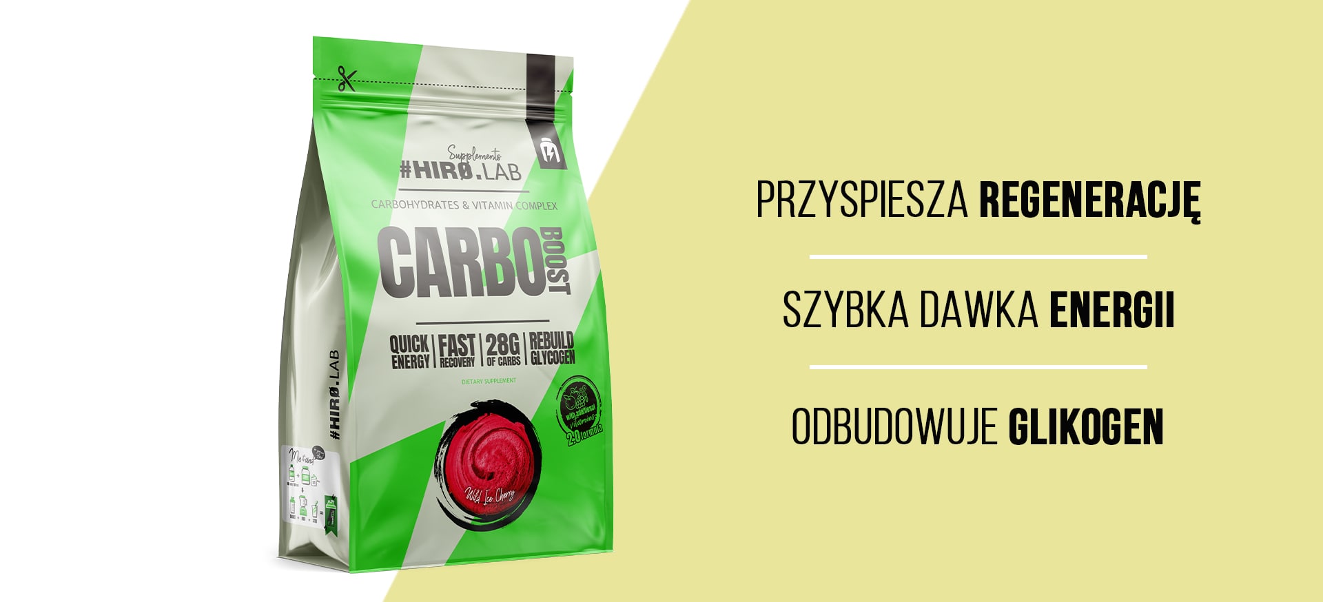 Hiro.Lab - Carbo Boost - uhlovodanový doplněk na bázi maltodextrinu