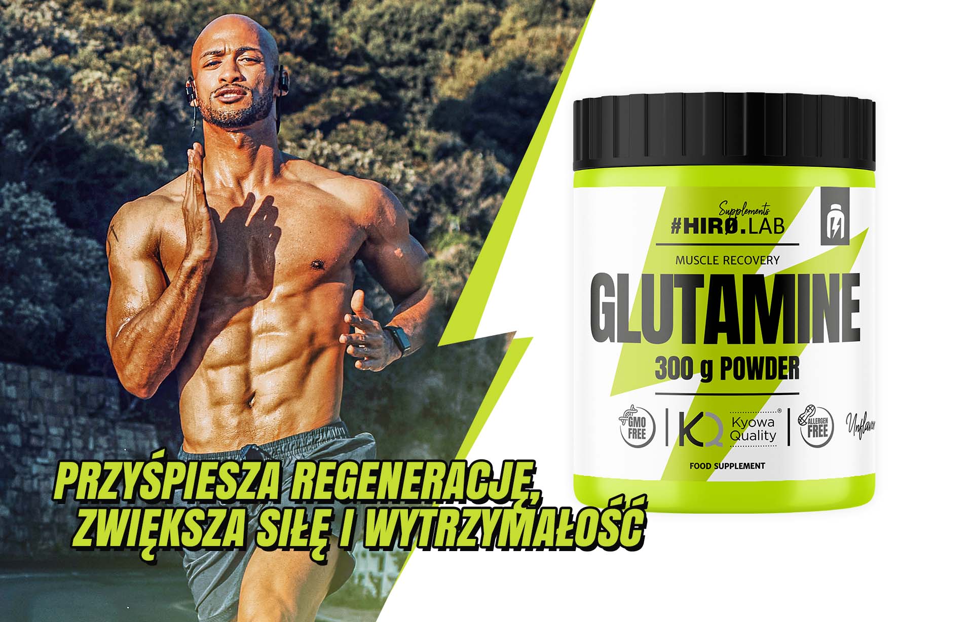 Glutamin - podpora regenerace svalů a trávicího systému