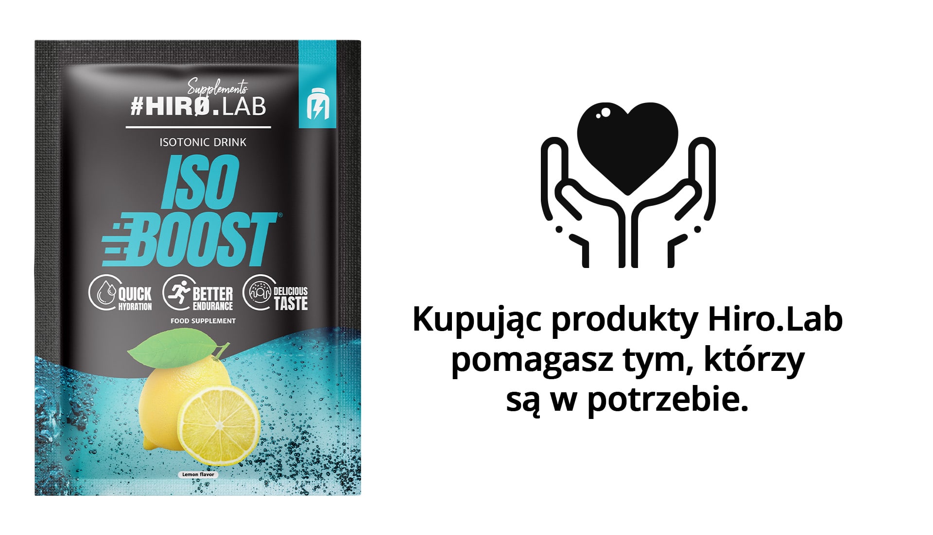 Nákupem produktů Hiro.Lab pomáháte těm, kteří jsou v nouzi