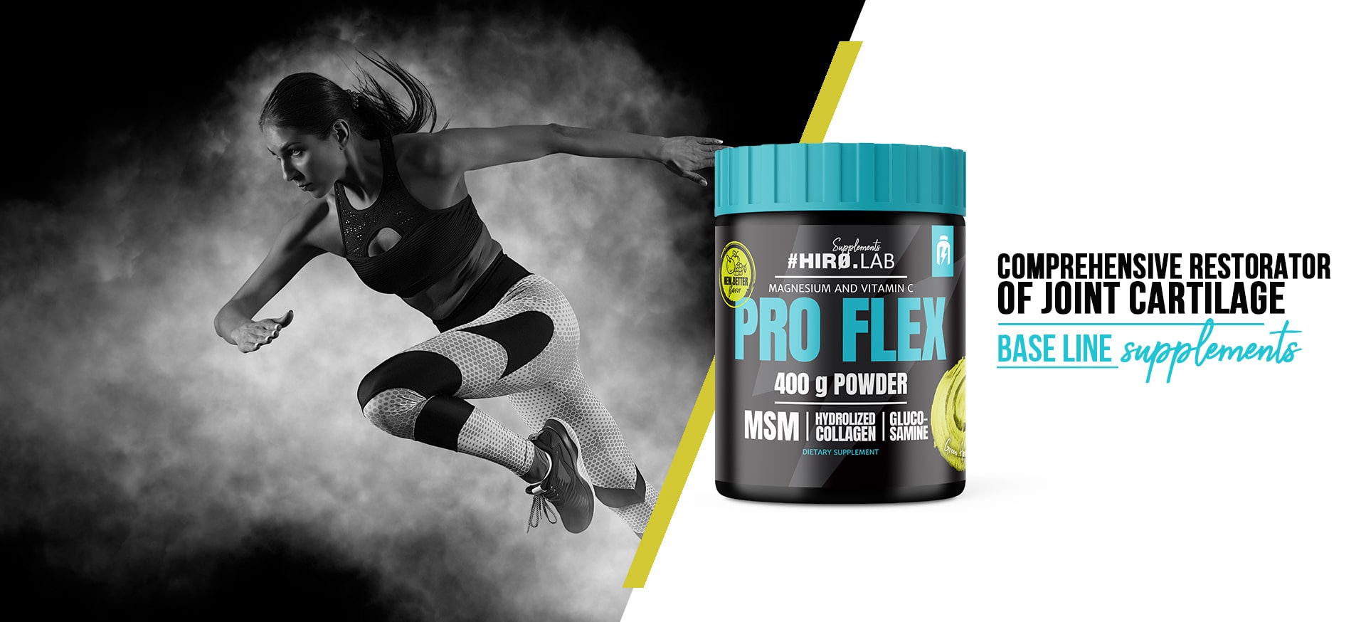 hiro.lab pro flex 400g v prášku jablečný