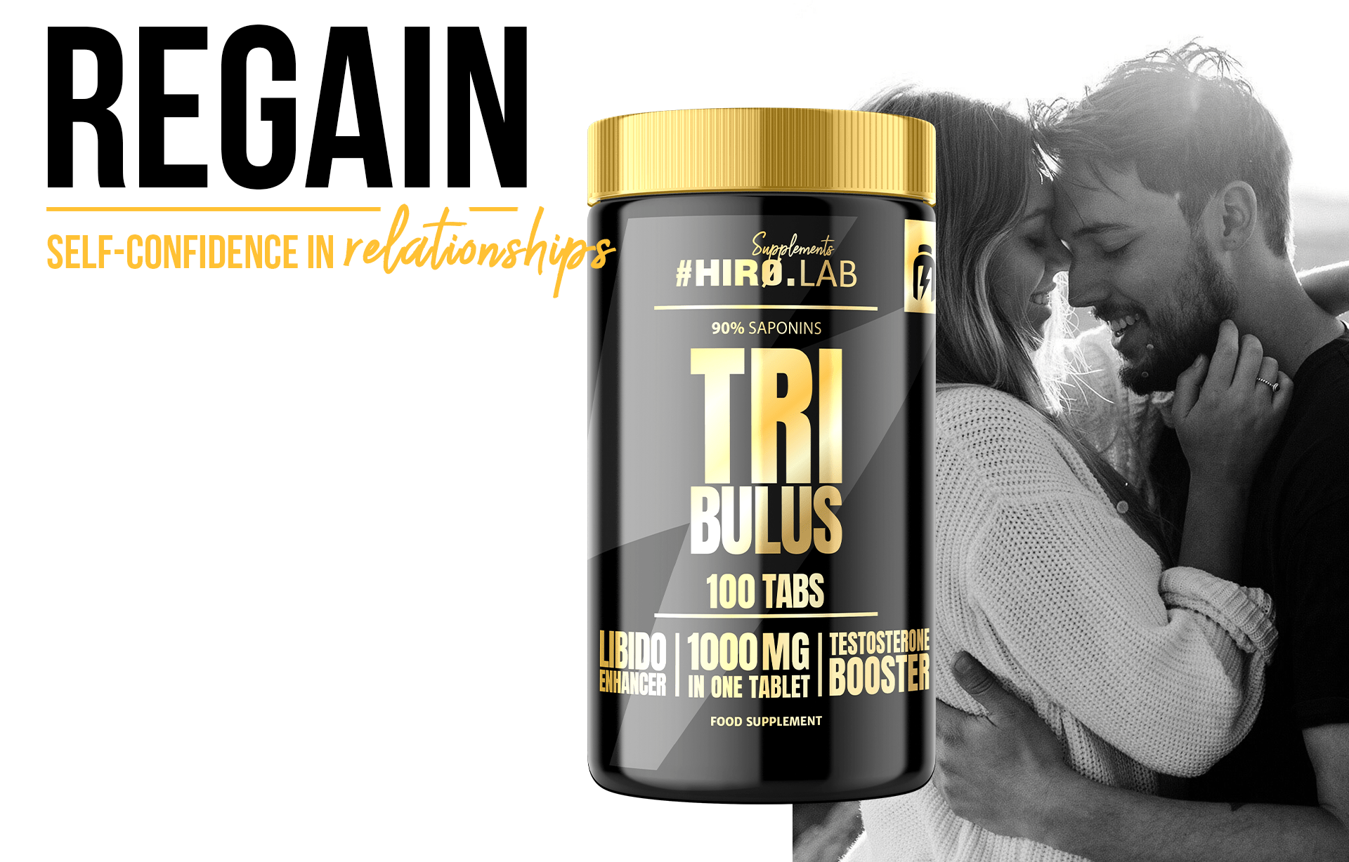 Hiro.Lab - Tribulus Terrestris 10:1 - podpora produkce testosteronu a libida