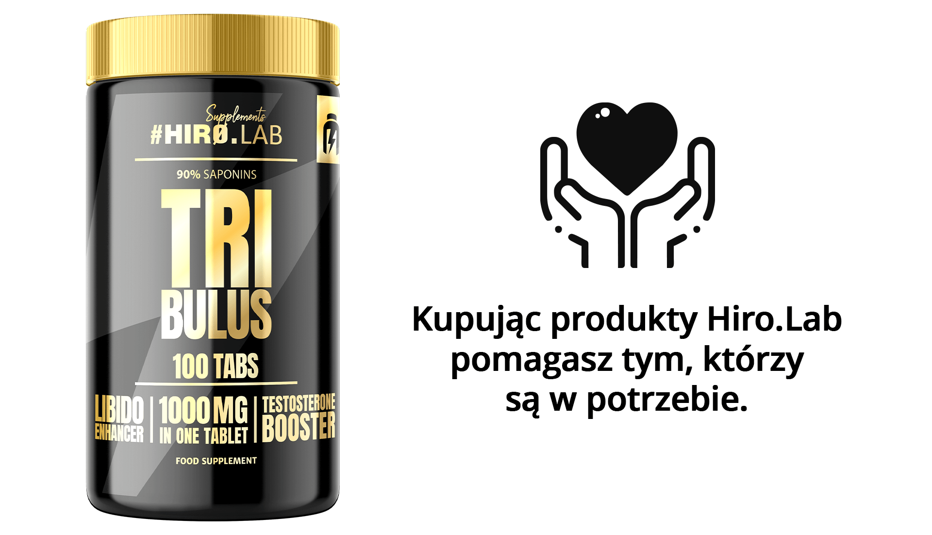 Hiro.Lab - Tribulus Terrestris 10:1 - podpora produkce testosteronu a libida