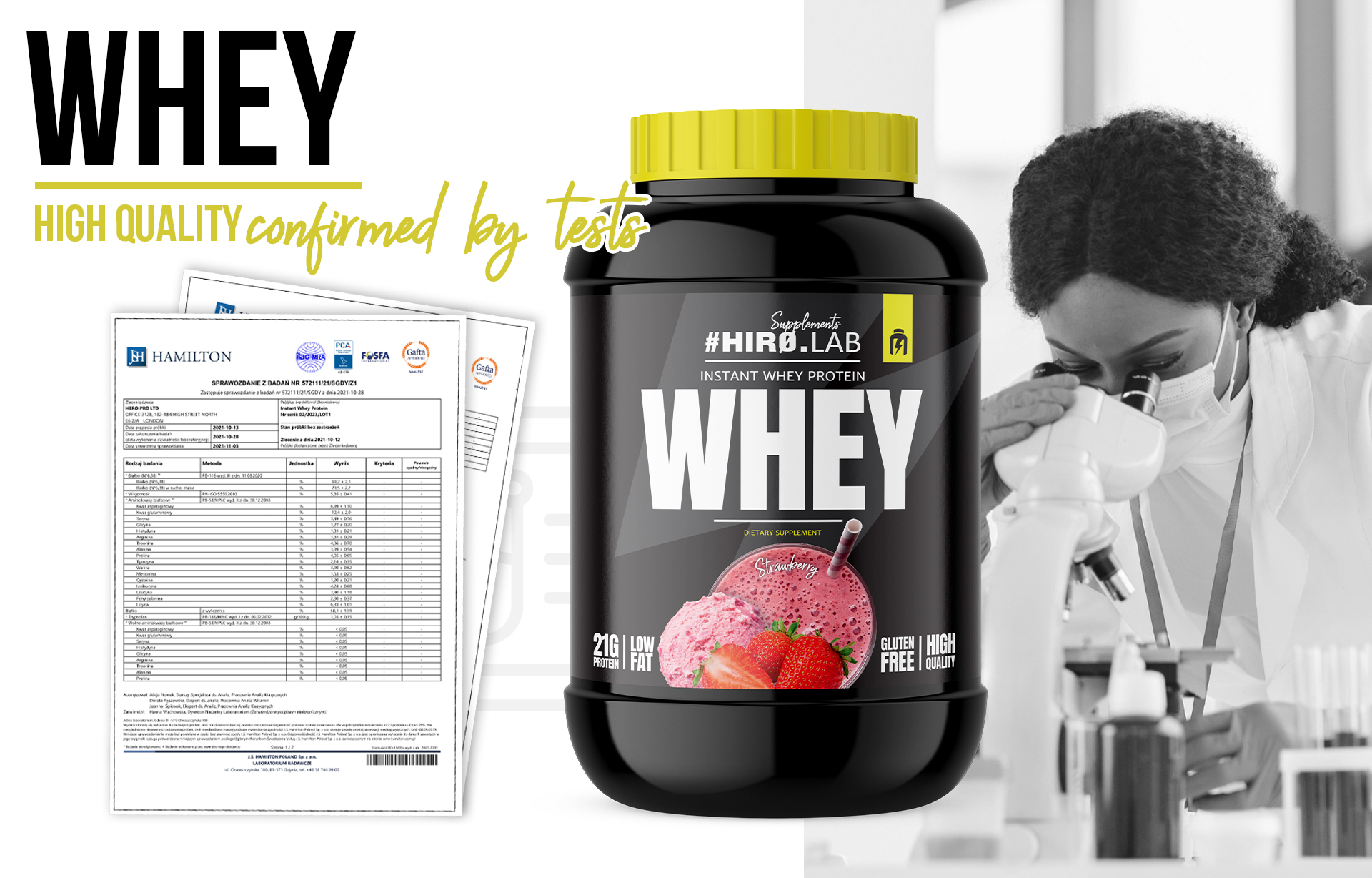 Hiro.Lab - doplňky testované na kvalitu