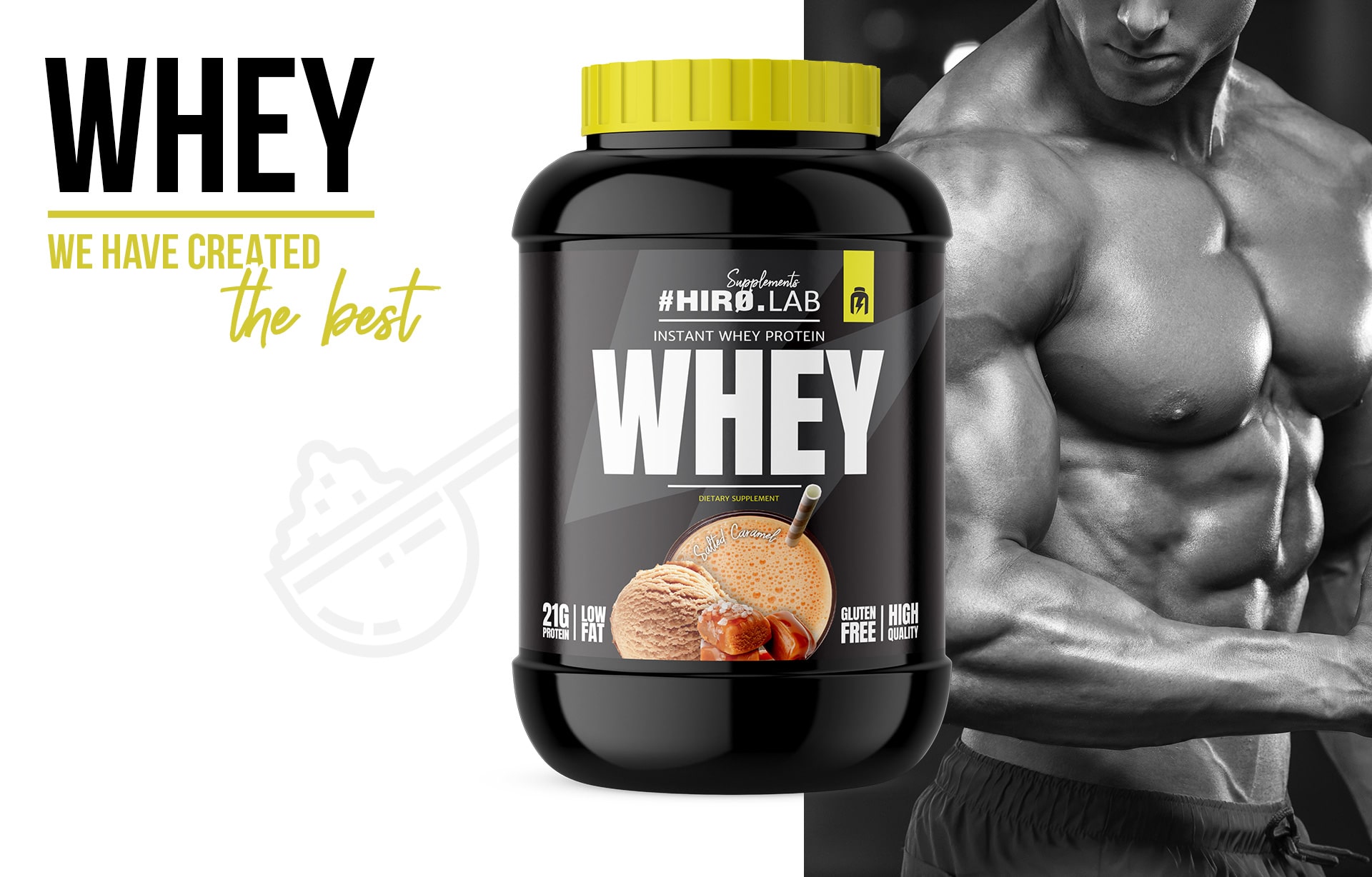 Doplňek Hiro.Lab - Nejlepší proteinový doplněk