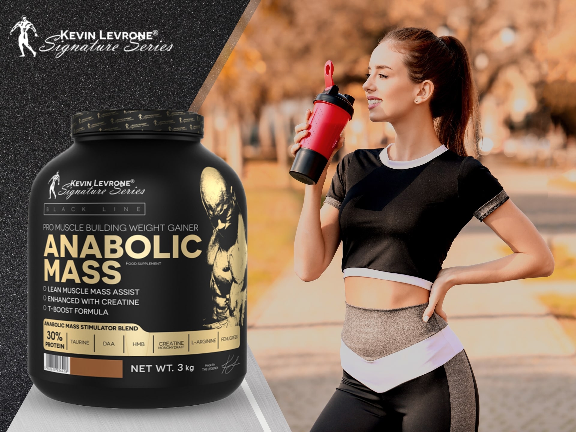 Gainer - zvýšení síly a svalové hmoty + komplex T-boost zvyšující produkci testosteronu