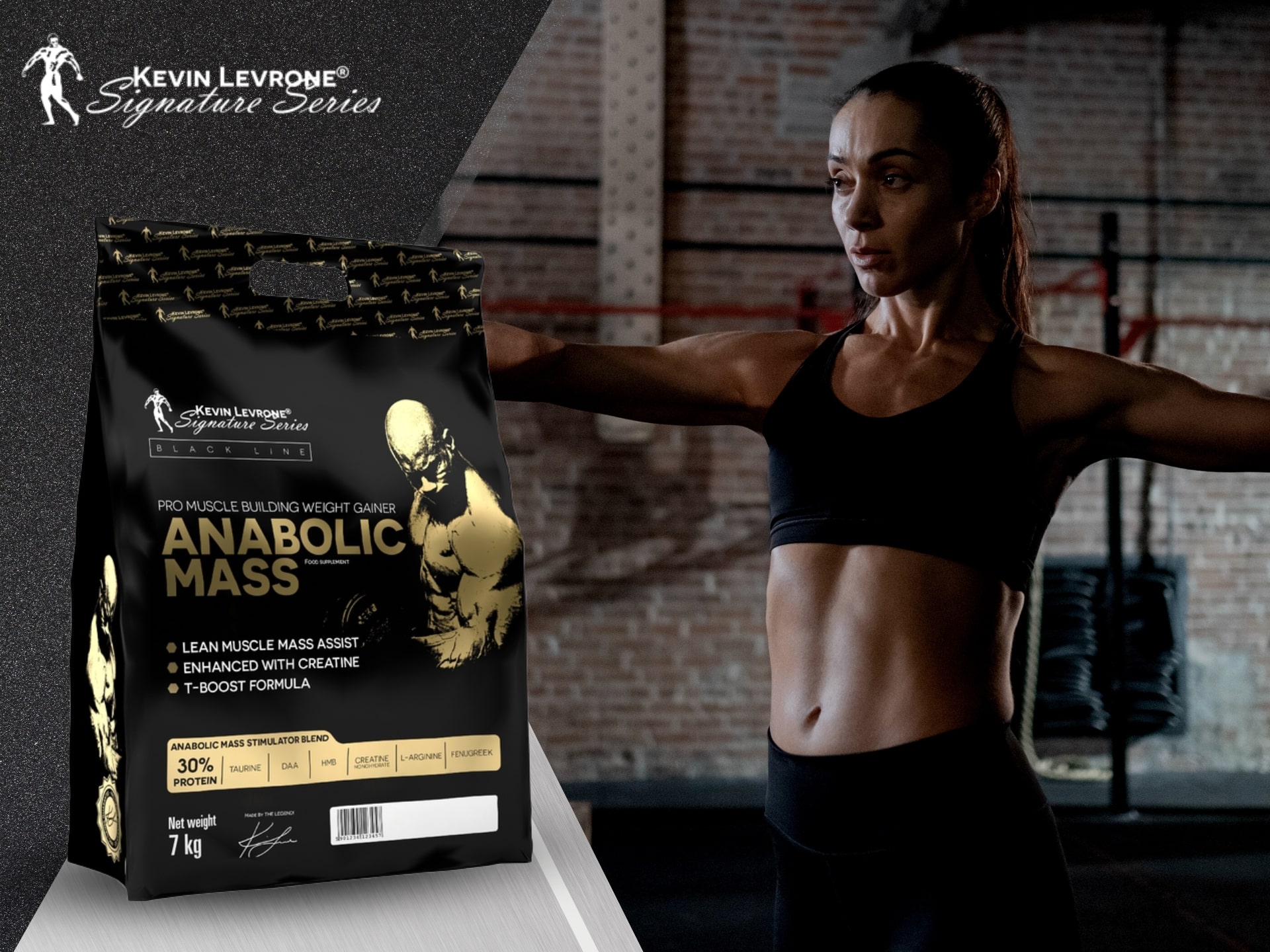 Gainer - zvýšení síly a svalové hmoty + komplex T-boost zvyšující produkci testosteronu