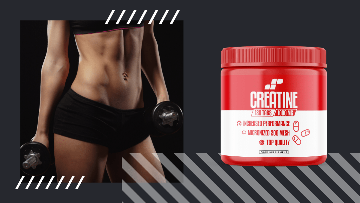 MP Sport - Monohydrát kreatinu v tabletách 1000mg