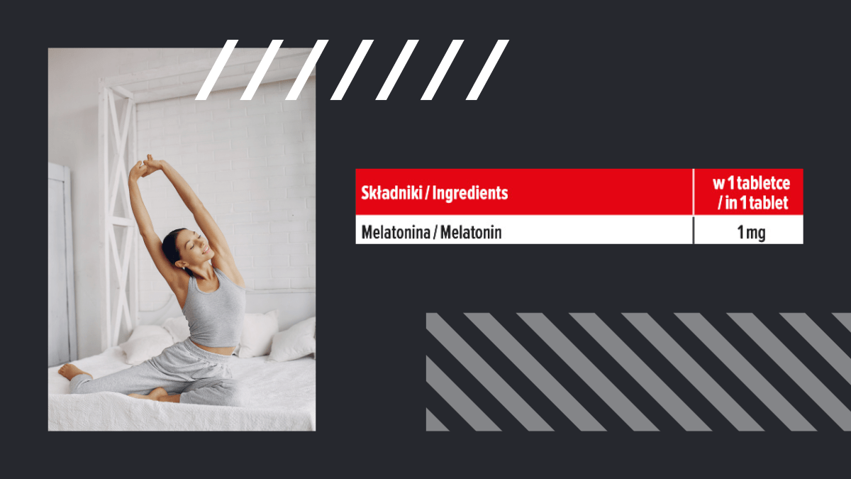 MP Sport - Melatonina - zdravý, hluboký spánek