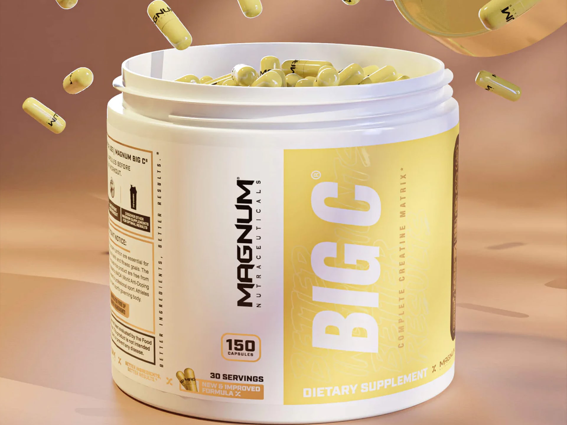 Big C - revoluční stack kreatinový