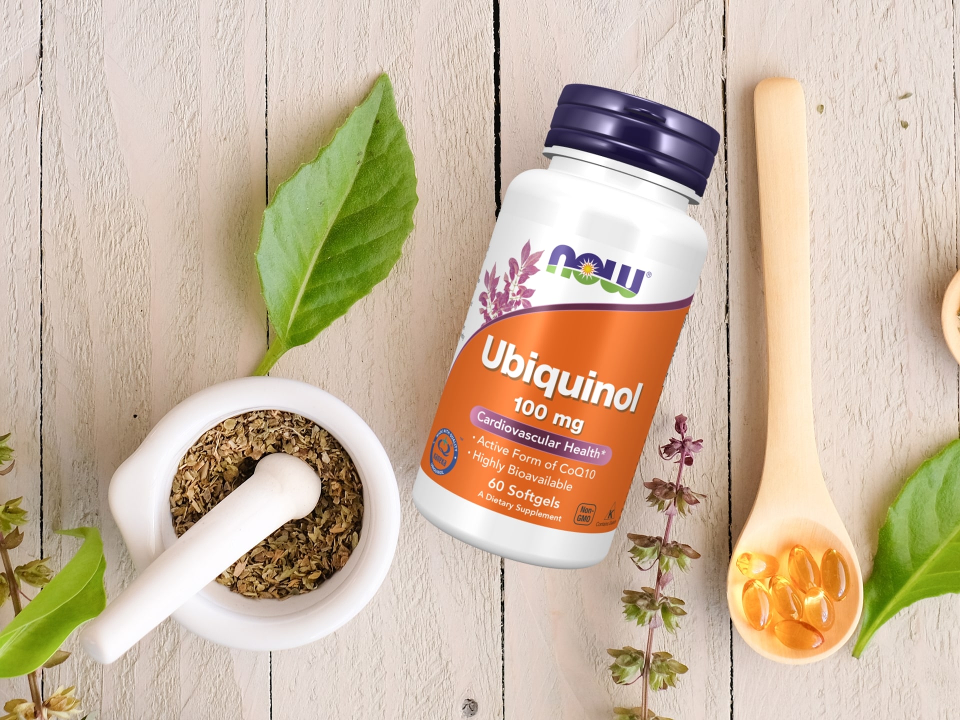 NOW Foods - bioaktivní forma koenzymu Q10