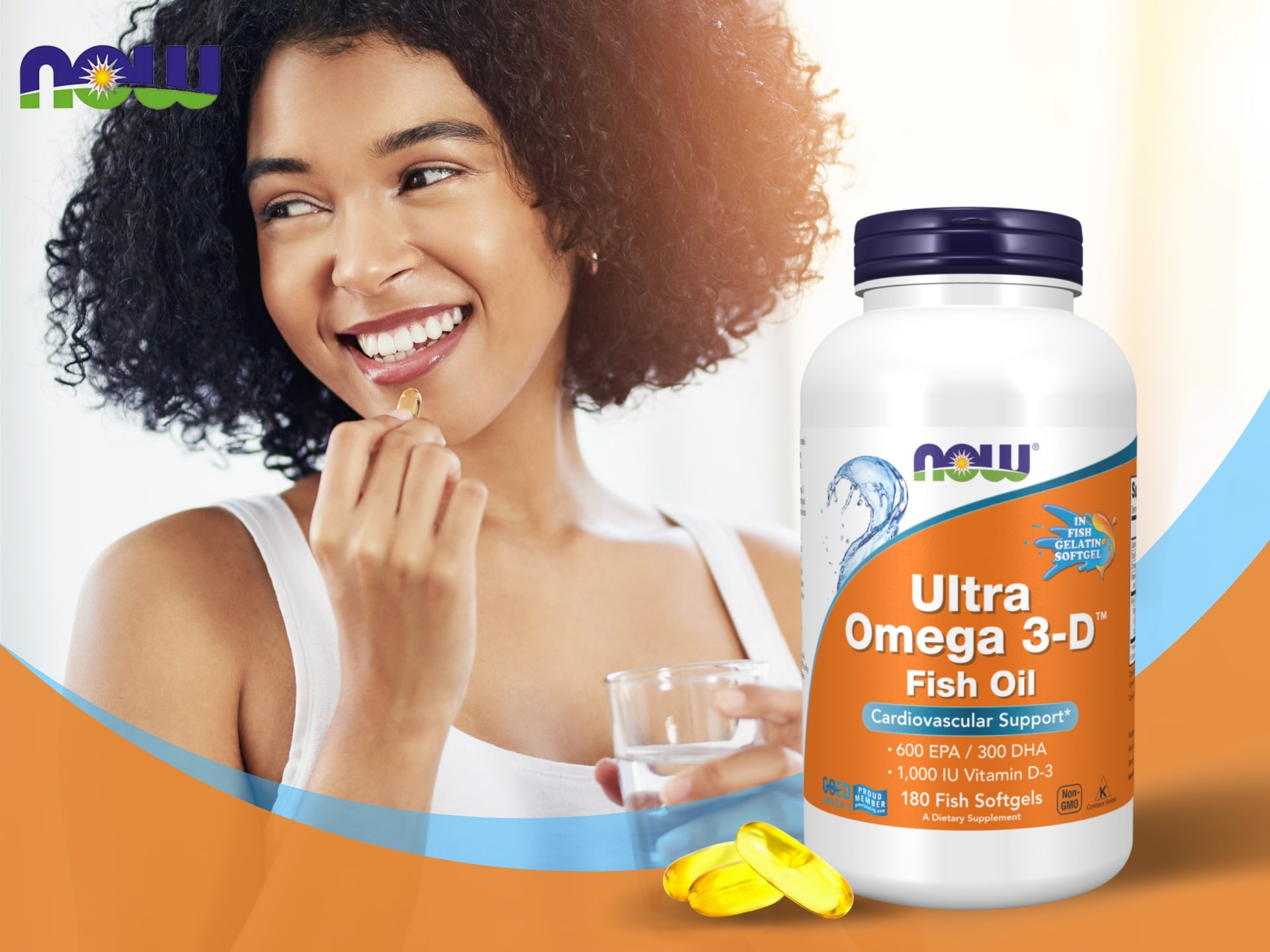 Ultra Omega 3-D - podpora kostí, imunitního systému a srdce