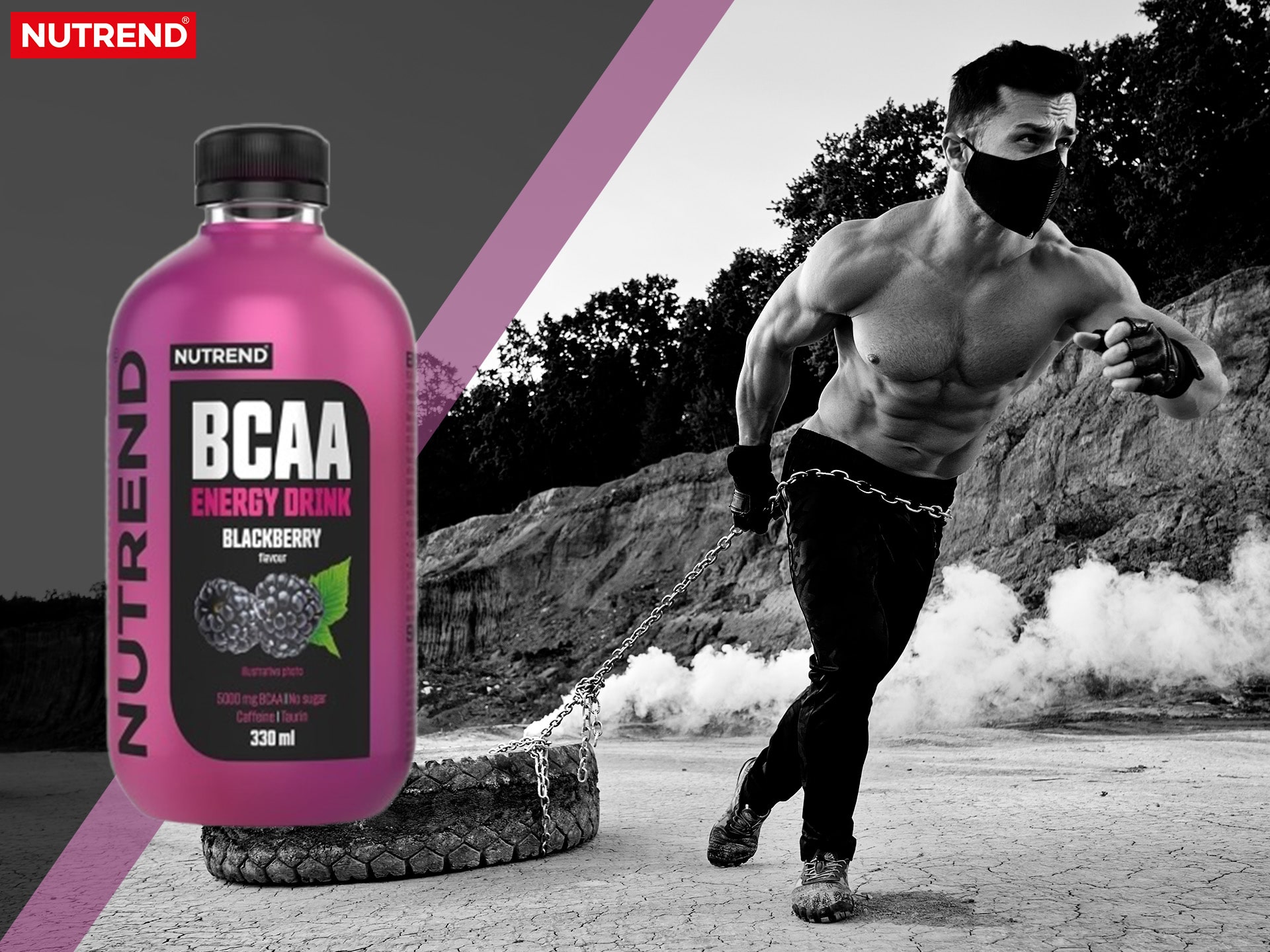 BCAA Energy Drink - aminokyseliny s kofeinem