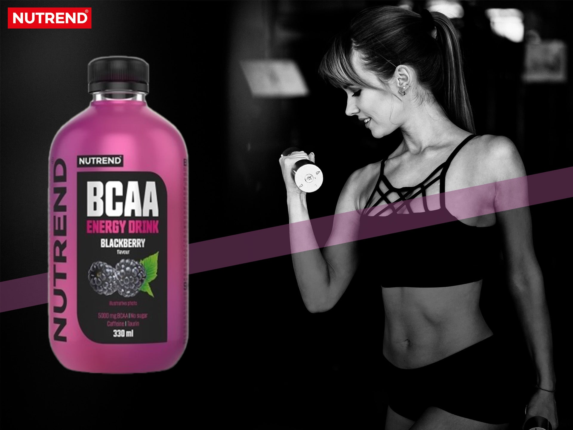 BCAA Energy Drink - aminokyseliny s kofeinem