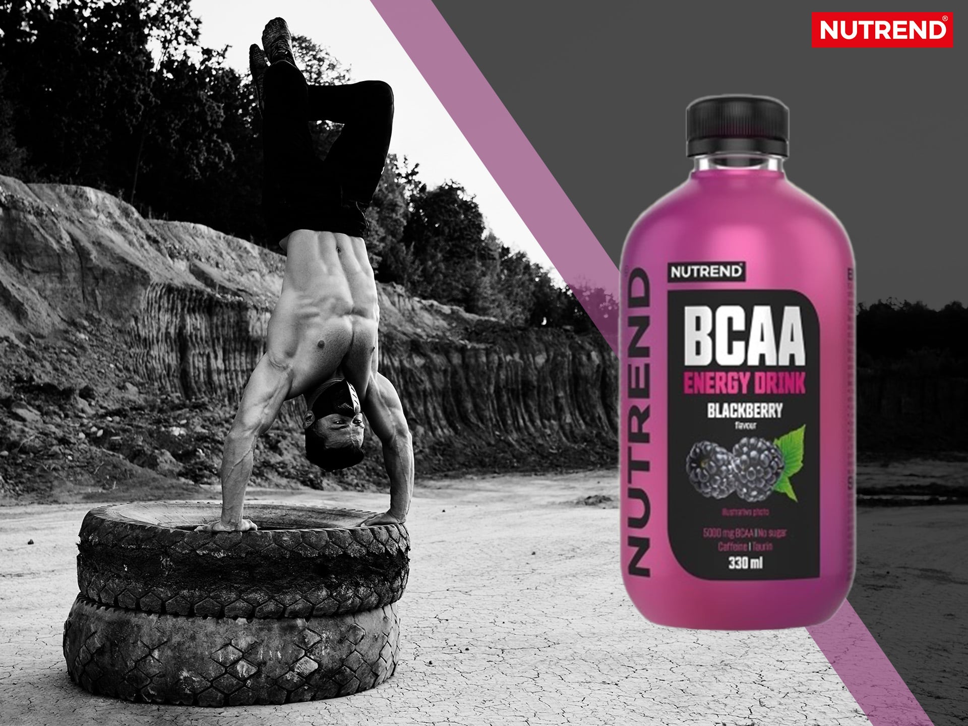 BCAA Energy Drink - aminokyseliny s kofeinem