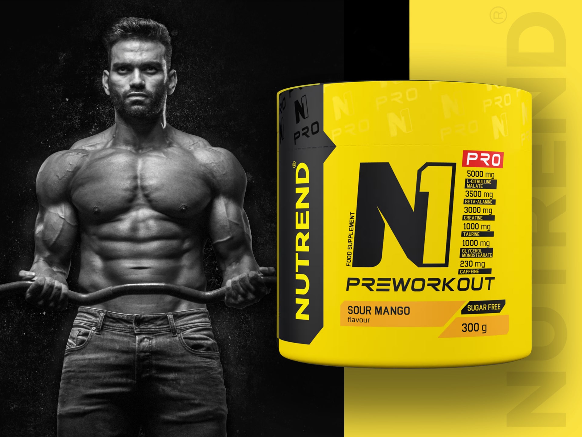 N1 Pro Pre-Workout - předtréninkovka